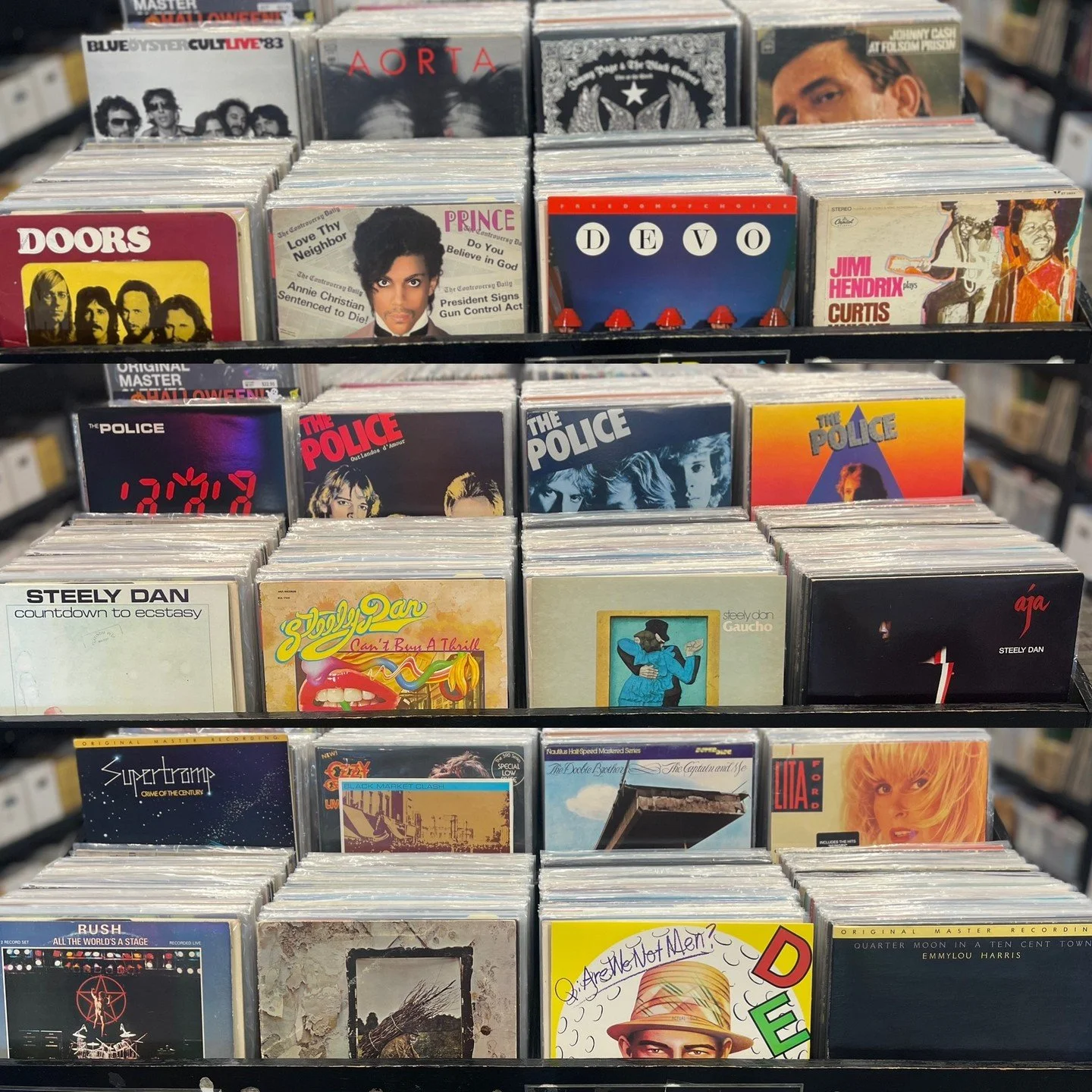 The Weekend is Finally Here!  We have a great selection of new to us used records going out for your Saturday shopping!  Stop by and see us tomorrow and get a jump on that holiday shopping list!  Blue Oyster Cult, Aorta, Jimmy Page &amp; The Black Cr