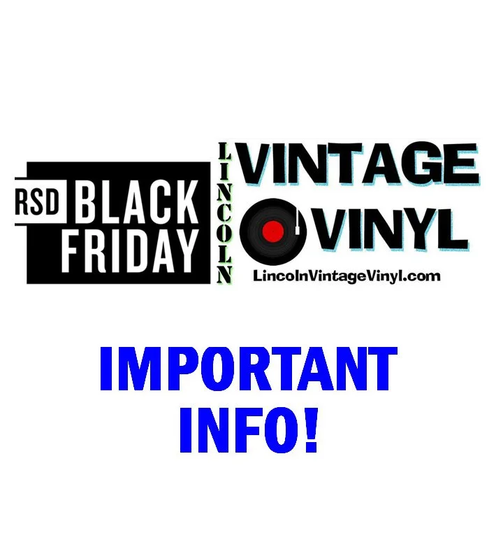 Here are all the details for Black Friday Record Store Day. We open at 7AM on Friday. We encourage you to line up in front of the store before we open. Please be respectful of our neighbors, please do not leave any trash in front of their establishme