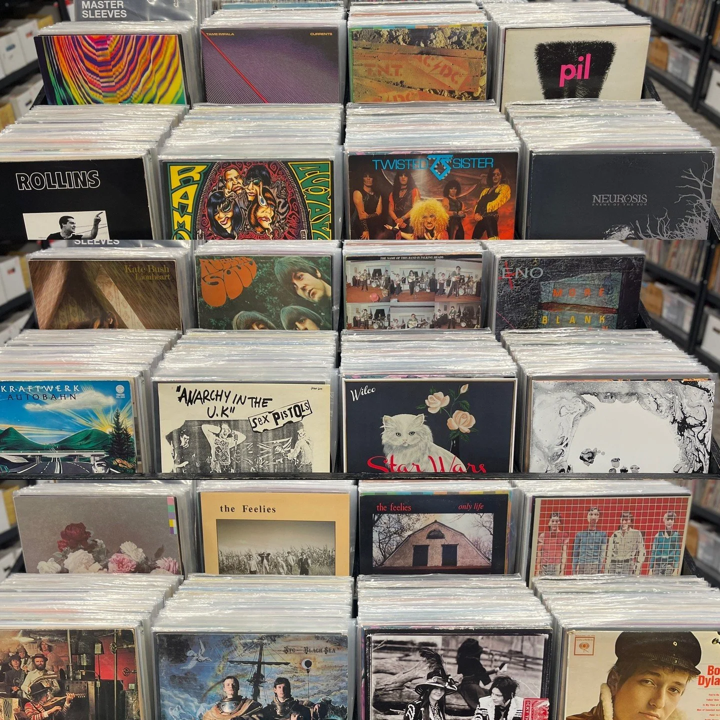 We have another great batch of used vinyl hitting the bins for this freezing cold Saturday!  Hopefully these 🔥🔥🔥 titles will help warm up the day! 🔥🔥🔥 Tame Impala - Live (RSD Green Vinyl) and Currents (Rare Orange &amp; Violet Vinyl) ◾ New Zeal