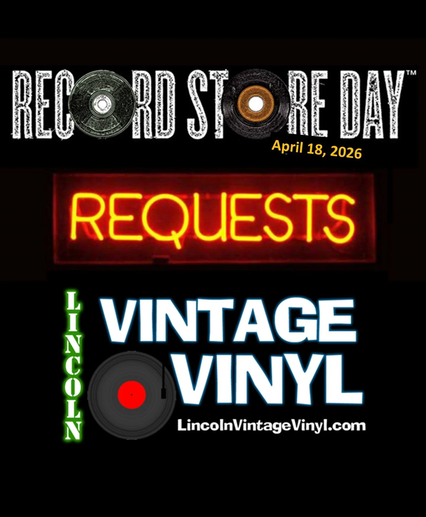 Time is running out to let us know what you would like to see in store for Record Store Day 2026! The deadline for requesting titles is this Tuesday February 17th! You can fill out the request form online, or mark the RSD list in store! Please help u