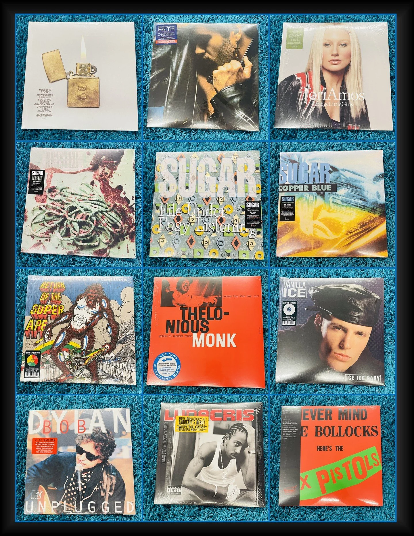 Sealed Vinyl New Releases Out Tomorrow Friday 2/20!  Message us to claim!  Mumford &amp; Sons, George Michael, Tori Amos, Sugar (Beaster, Copper Blue, and File Under), Lee Scratch Perry &amp; The Upsetters, Thelonious Monk (Blue Note Classic Series),