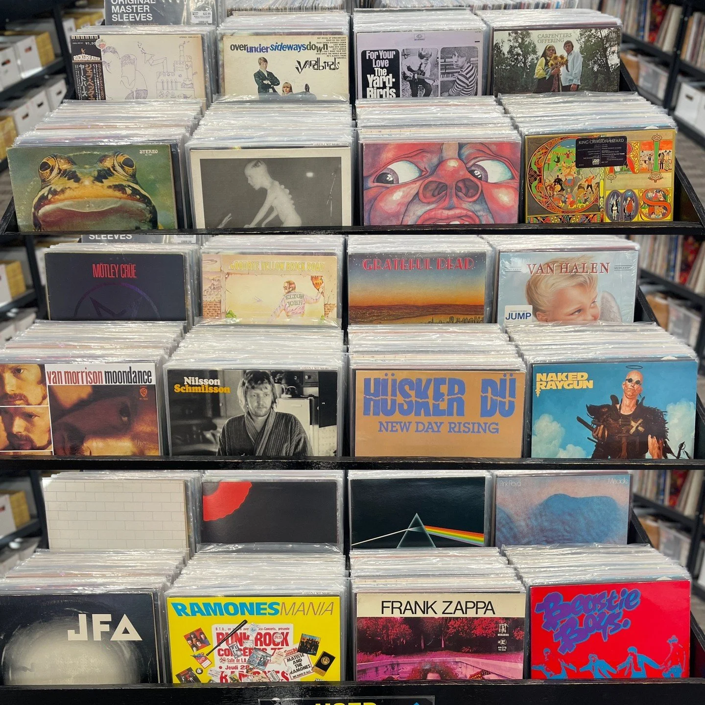 The bins are loaded with even more great titles this weekend!  We've been buying, pricing and filing some used collections this week!  Here are some of the highlights going out when we open at Noon on Saturday!  The Yardbirds - Self Titled and For Yo