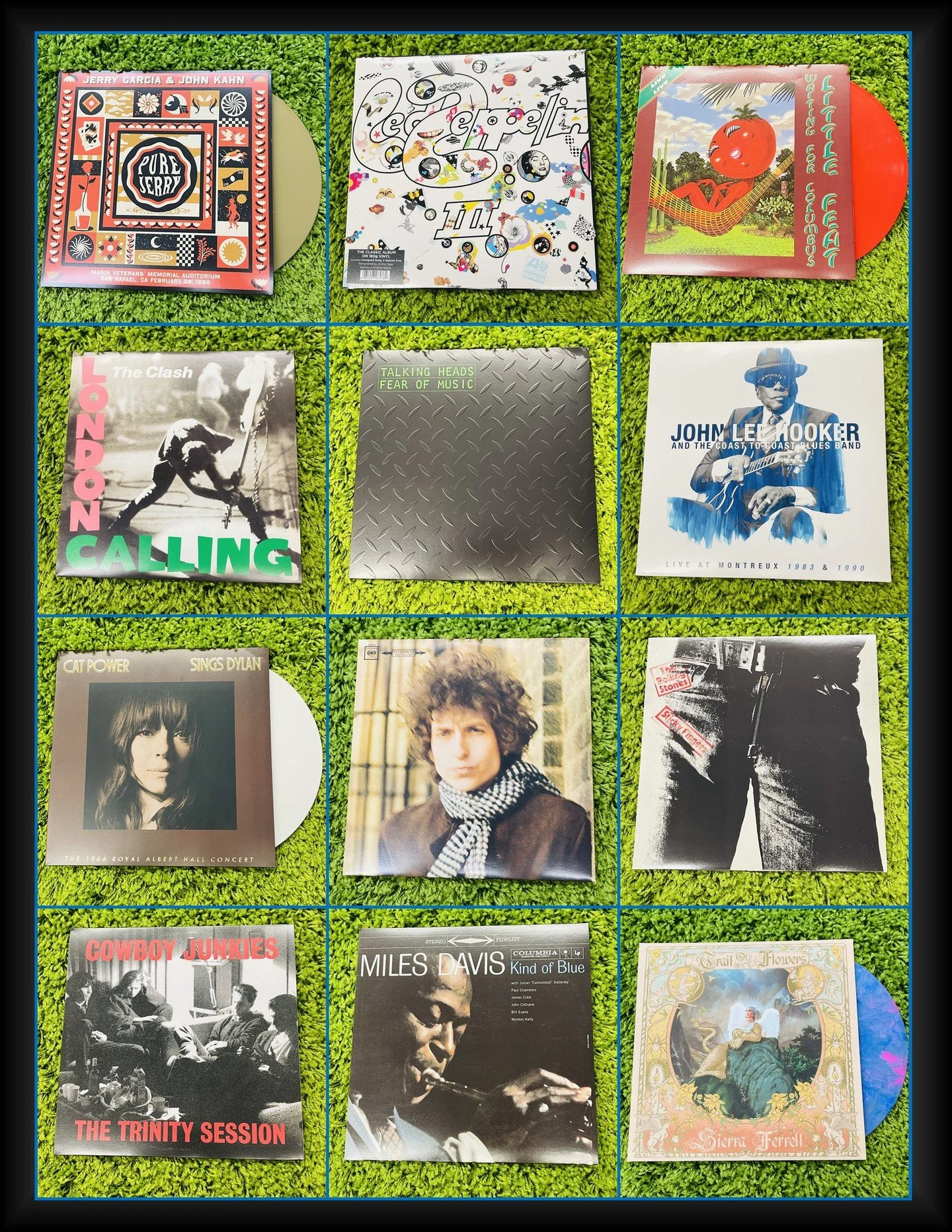 Like New - 180 Gram Vinyl - Used New arrivals going out today! Jerry Garcia, Led Zeppelin, Little Feat, The Clash, Talking Heads, John Lee Hooker, Cat Power, Bob Dylan, Rolling Stones, Cowboy Junkies, Miles Davis, Sierra Ferrell and more! 

#VinylCom