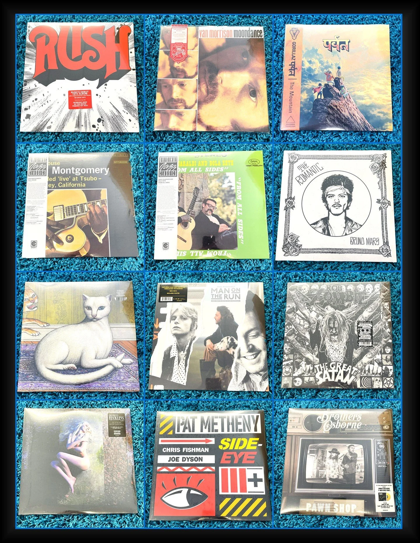 There are lot's of great new releases coming out tomorrow (Friday 2/27)  Let us know if you'd like us to save any of these for you!  Rush, Van Morrison (Rhino Reserve), Gorillaz, Wes Montgomery, Vince Guaraldi &amp; Bola Sete, Bruno Mars, Mitski, Pau