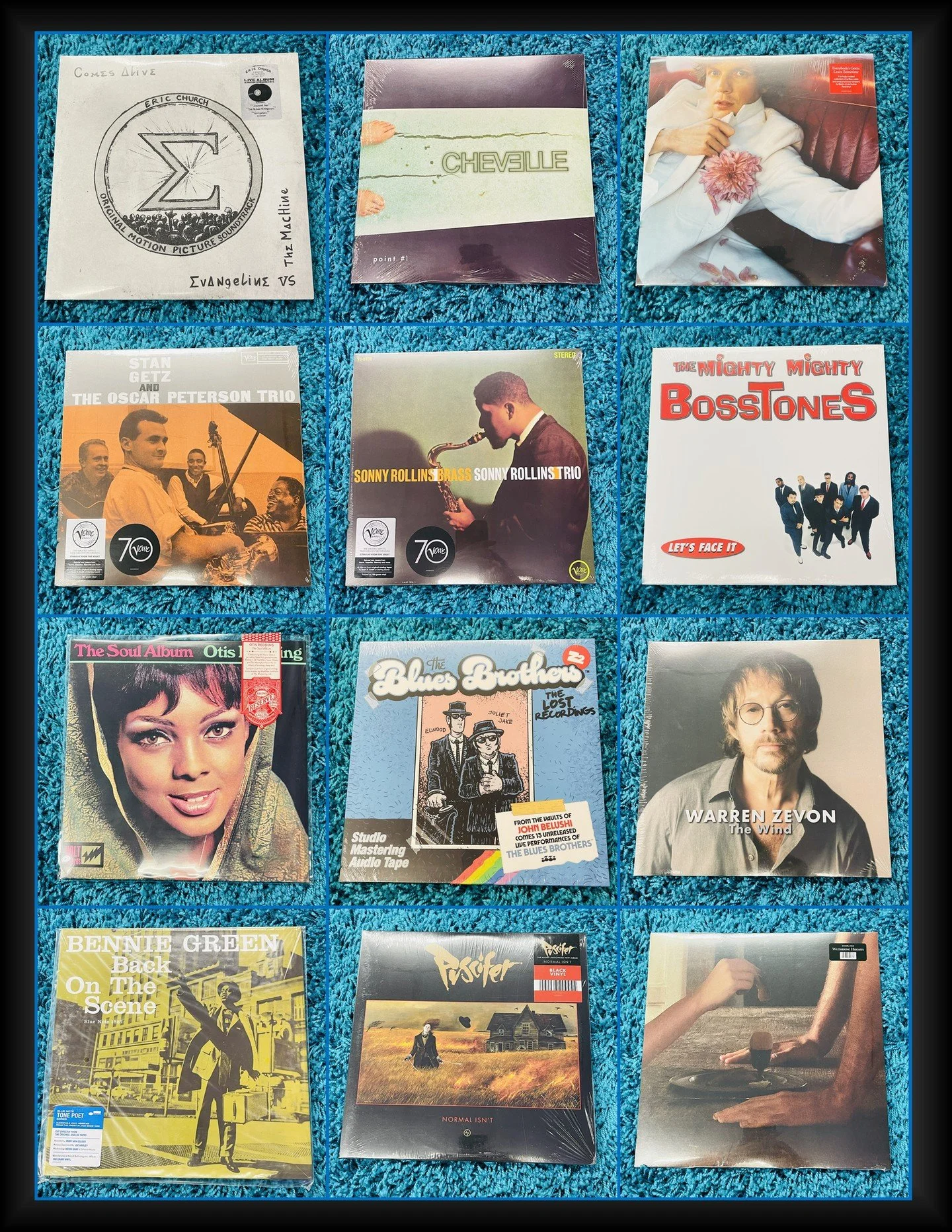 Vinyl New Releases Available Tomorrow, Friday 2/13!  Message us if you see anything you would like us to save for you!  Eric Church, Chevelle, Beck, Stan Gets &amp; Oscar Peterson, Sonny Rollins Trio, Mighty Mighty Bosstones, Otis Redding, The Blues 