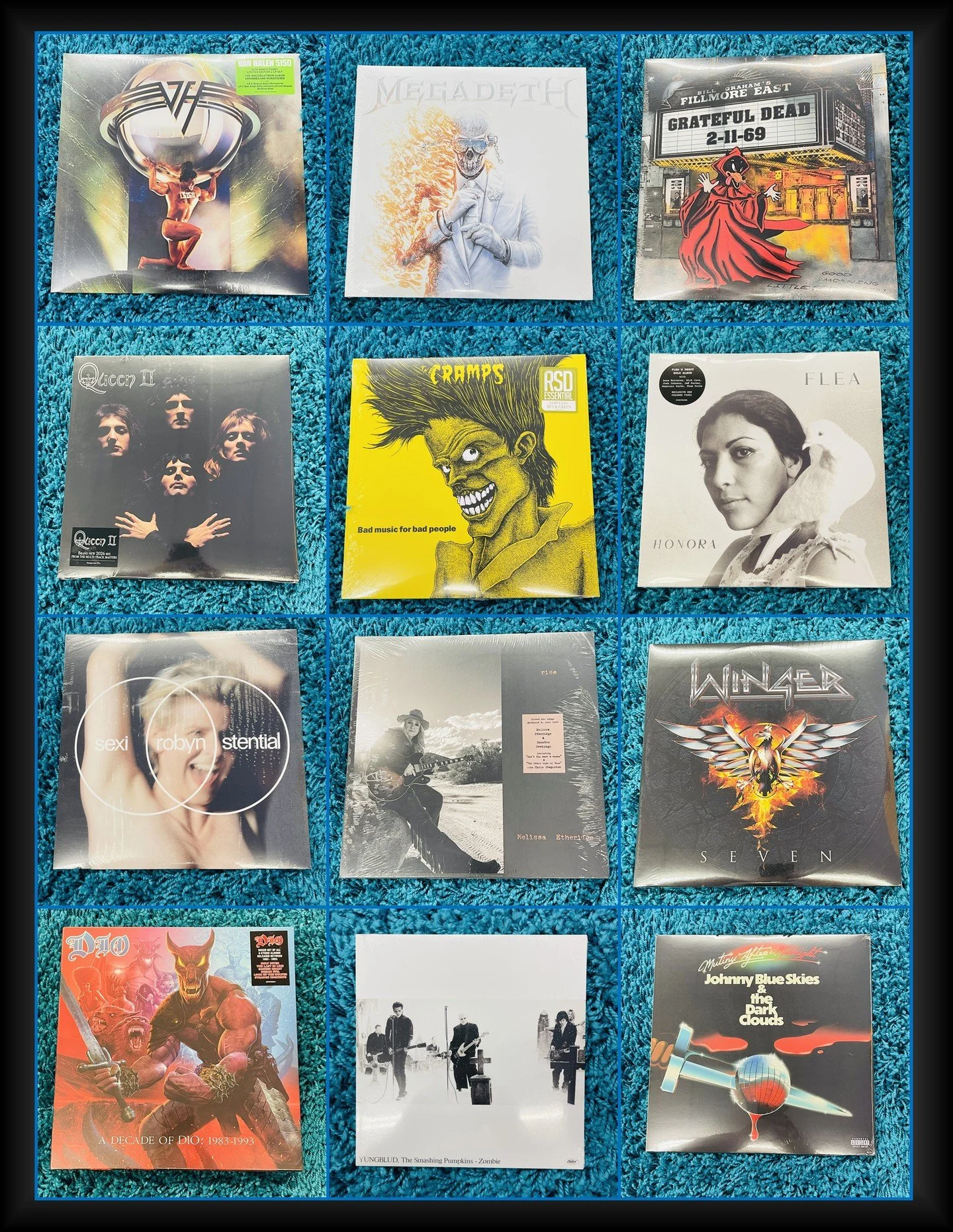 New Release Vinyl - Out Tomorrow (Friday 3/27)  Message us or comment below if you'd like us to put your name on any of these titles!
Van Halen - 5150 (Remastered &amp; Expanded - Green Vinyl 2LP)! 
Van Halen - 5150 Expanded Box Set also available (L