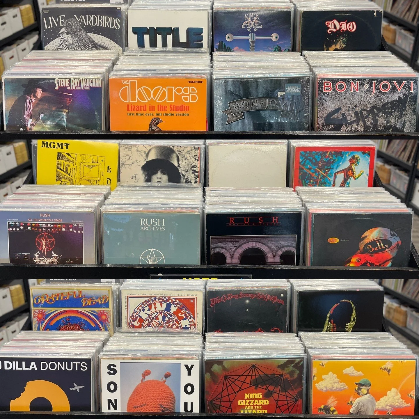 Lots of great new music awaits you this weekend at Lincoln Vintage Vinyl!  Check out these new arrivals dropping when we open at noon on Saturday!  Yardbirds, Title Fight (OG Press - Tough Find!), Kick Axe, Dio, Stevie Ray Vaughan, The Doors ("I