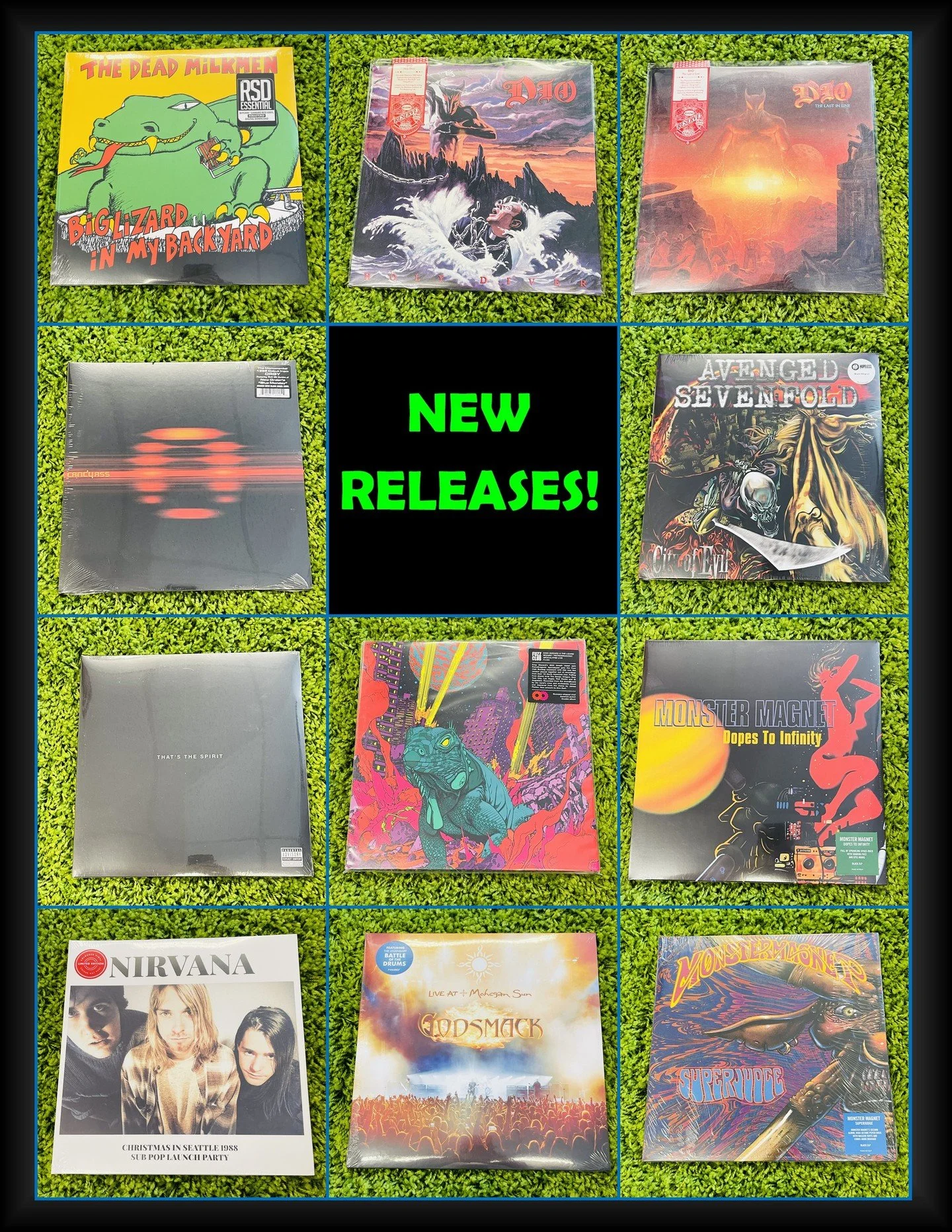 New Releases Out Today, Available Now!  The Dead Milkmen, Dio - Holy Diver &amp; Last In Line (Rhino Reserve), Orgy, Avenged Sevenfold, Bring Me The Horizon, King Gizzard (Saw Shaped Colored Vinyl!), Monster Magnet - Dopes To Infinity &amp; Superjudg