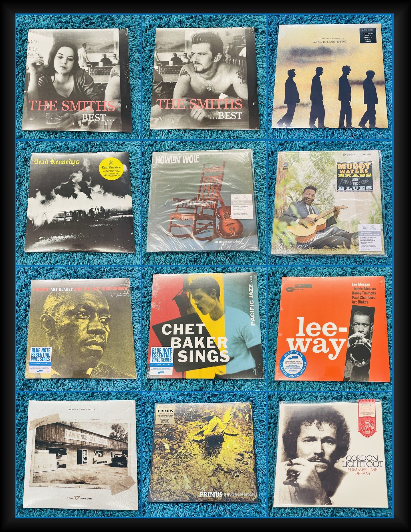 Early batch of new releases came in today!  These will all be available for sale this Friday 7/24!  Let us know if you'd like us to save any of these titles for you!
The Smiths - Best of Vol 1 and Vol 2
Echo &amp; The Bunnymen - Songs To Learn &amp; 