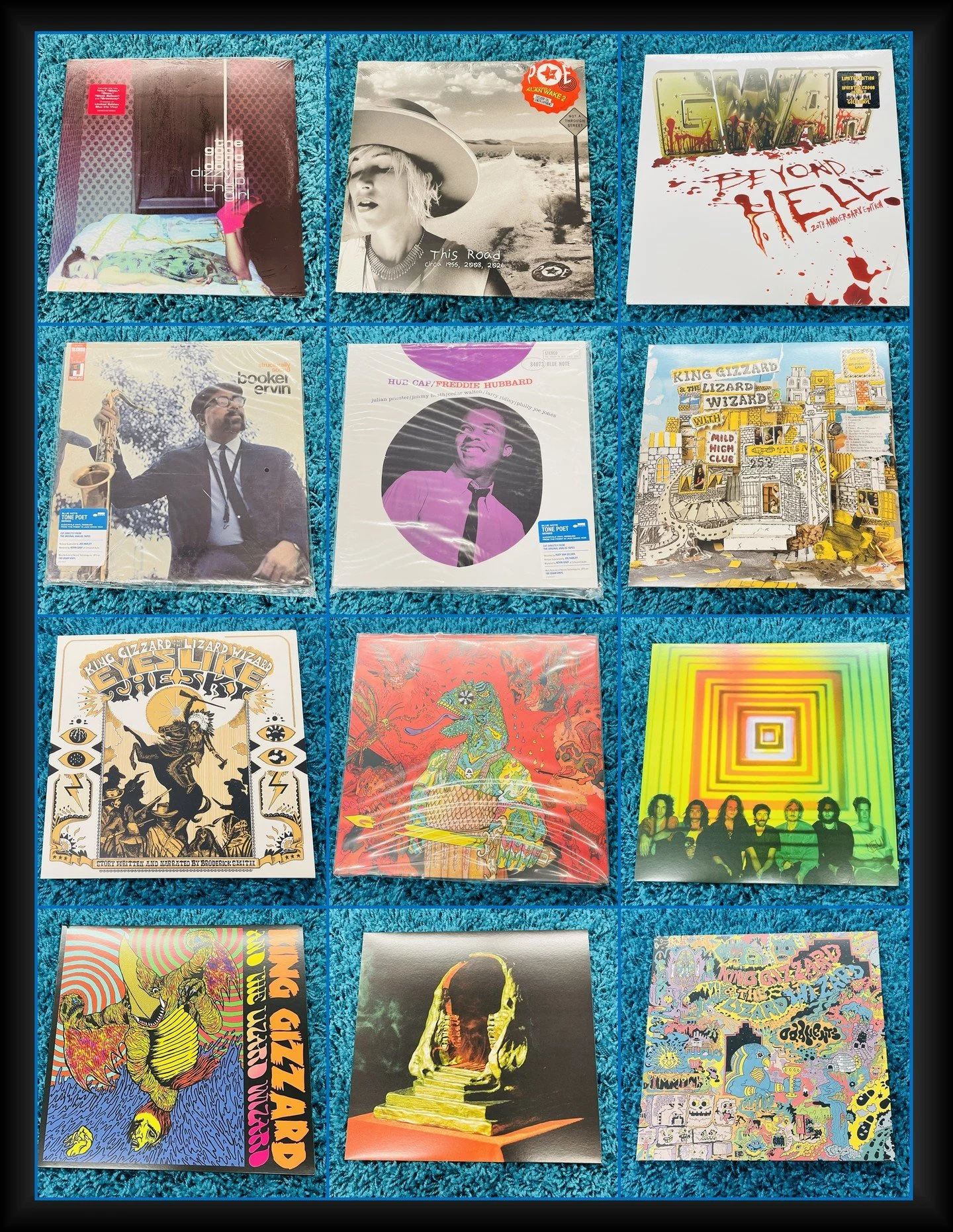 More New Releases - Going Out Tomorrow (Friday 10/2) - Don't Miss Out!  Message Us or Comment Below For Holds!  Part 2 of 2!
Goo Goo Dolls - Dizzy Up The Girl - Foil Cover - Blue Iris Vinyl
POE - This Road Circa 1955, 2008, 2026
GWAR - Beyond Hell - 