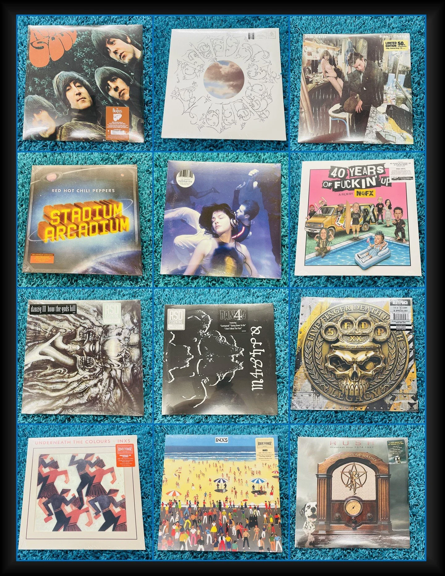 Another great batch of new releases hitting the racks tomorrow!  Message or comment below for holds!  Post 1 of 2! 
Beatles - Rubber Soul - New Stereo Mix (Regular and Deluxe Versions)
Mac Miller - The Divine Female
Tom Waits - Small Change - 50th An