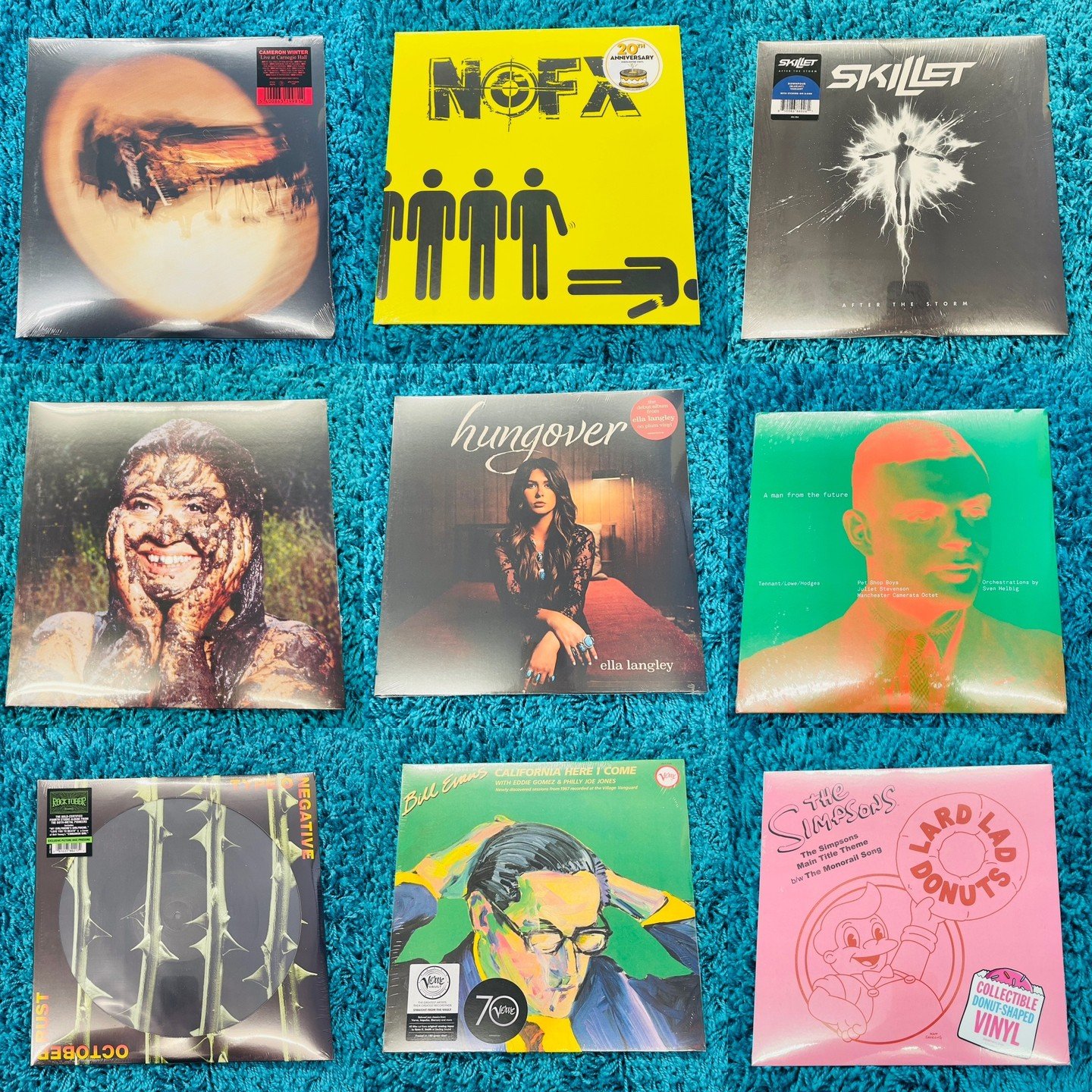 New Releases out tomorrow, Friday 10/9!  Please message us or comment below to have us save any of these titles for you!  Post 1 of 2!
Cameron Winter - Live At Carnegie Hall
NOFX - Wolves In Wolves Clothing
Skillet - After The Storm - Blue Vinyl
Remi