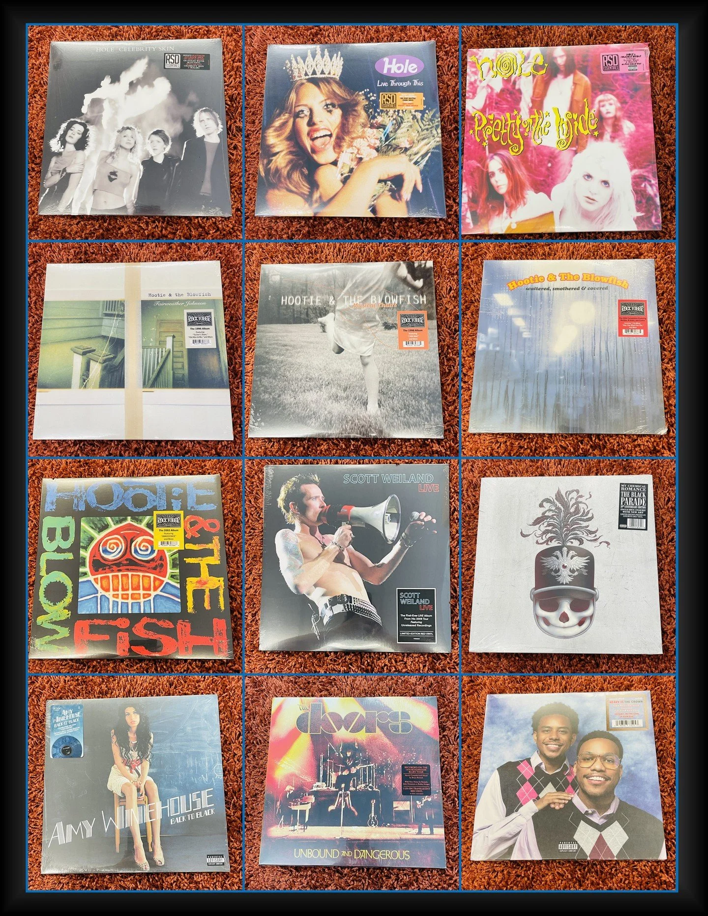 So many great new releases out tomorrow (Friday 10/23)  Part 1 of 3, message us or comment if you see anything you'd like us to save for you!
Hole - Celebrity Skin, Live Through This, and Pretty On The Inside
Hootie &amp; The Blowfish: Fairweather Jo