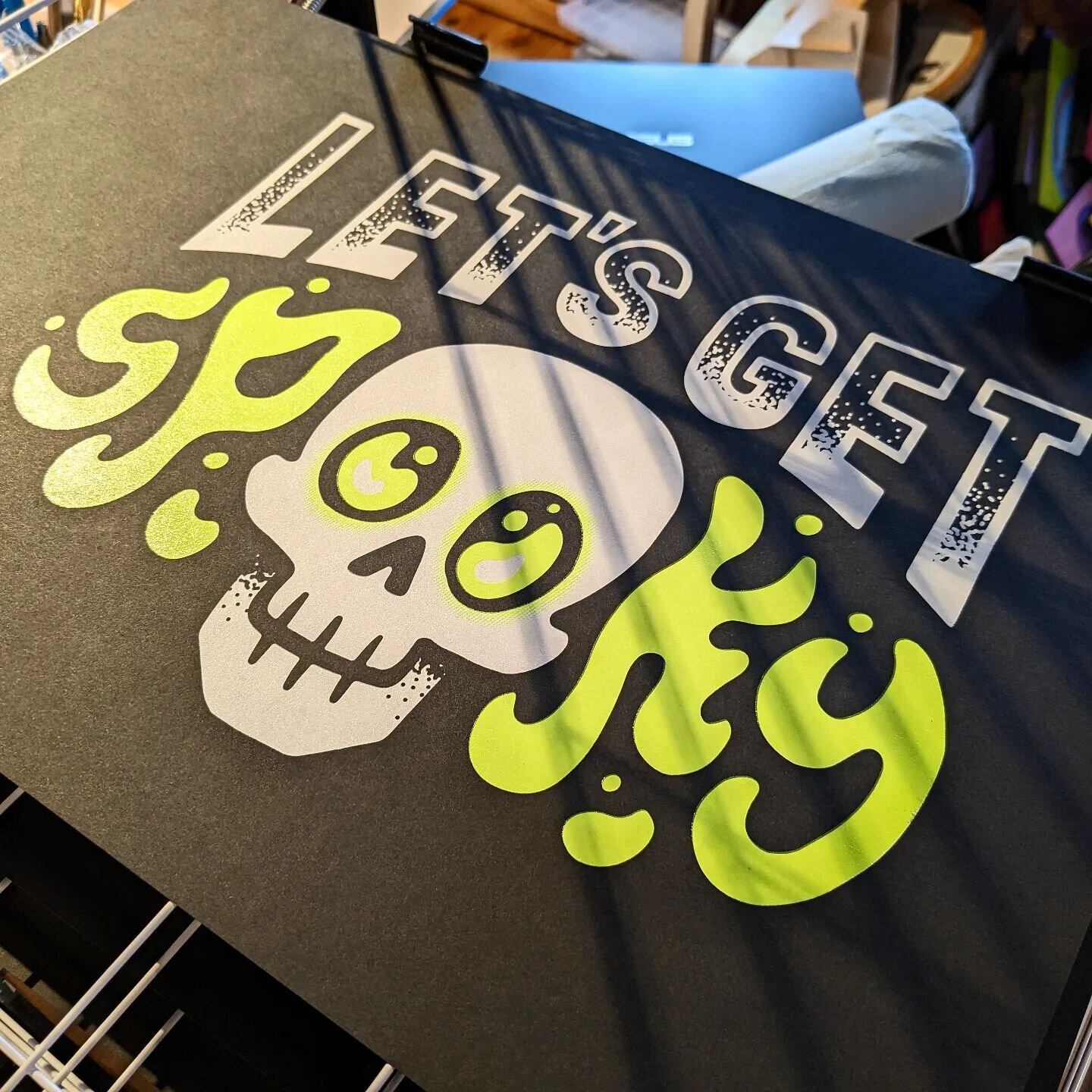 Let's get spooky, y'all! New posters just in time for @reformationbrewery's #cadencefair tomorrow. Come by and see us! Maybe have a beer or four 🍻
