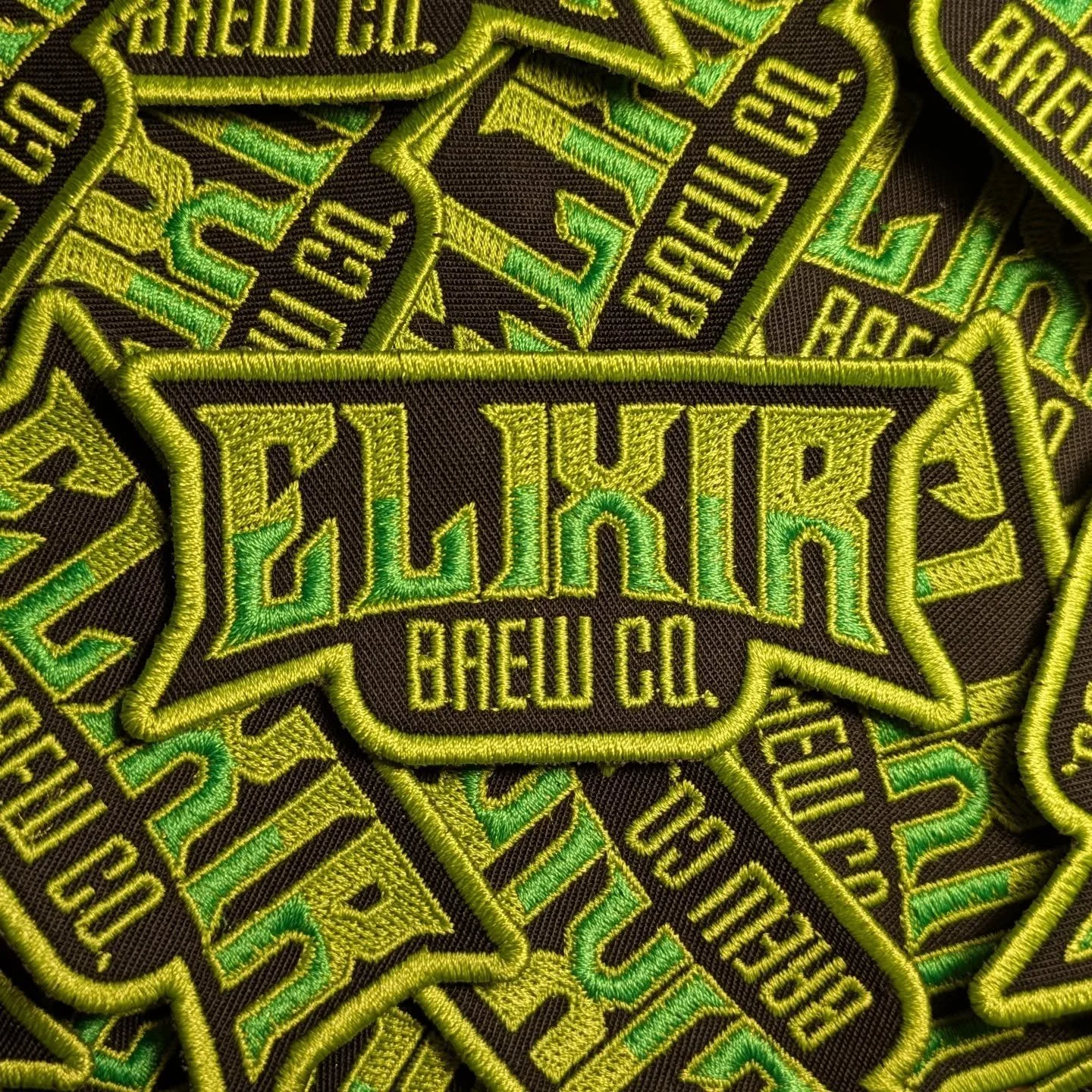 Some patches for a fellow Elixir separated at birth. Speaking of it's @elixir.brew.co's one year anniversary this weekend. Show them some love!
-
#embroidery #patch #patchembroidery #woodstockga #downtownwoodstock #smallbusiness #localscreenprinter #