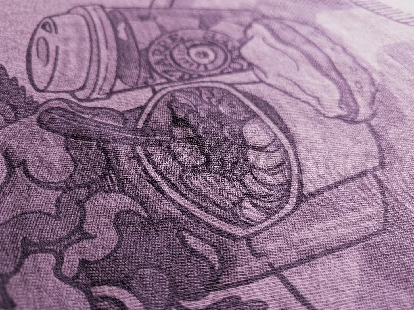 Had the pleasure of working with the always weird and wonderful @bizarrecoffeecompany again! Best art in the biz!

 #screenprinting #waterbased #sustainable #coffee #smallbusiness #localprinter #woodstockga #downtownwoodstock #localscreenprinter #sma