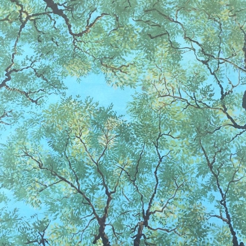 Tree canopy tablecloth