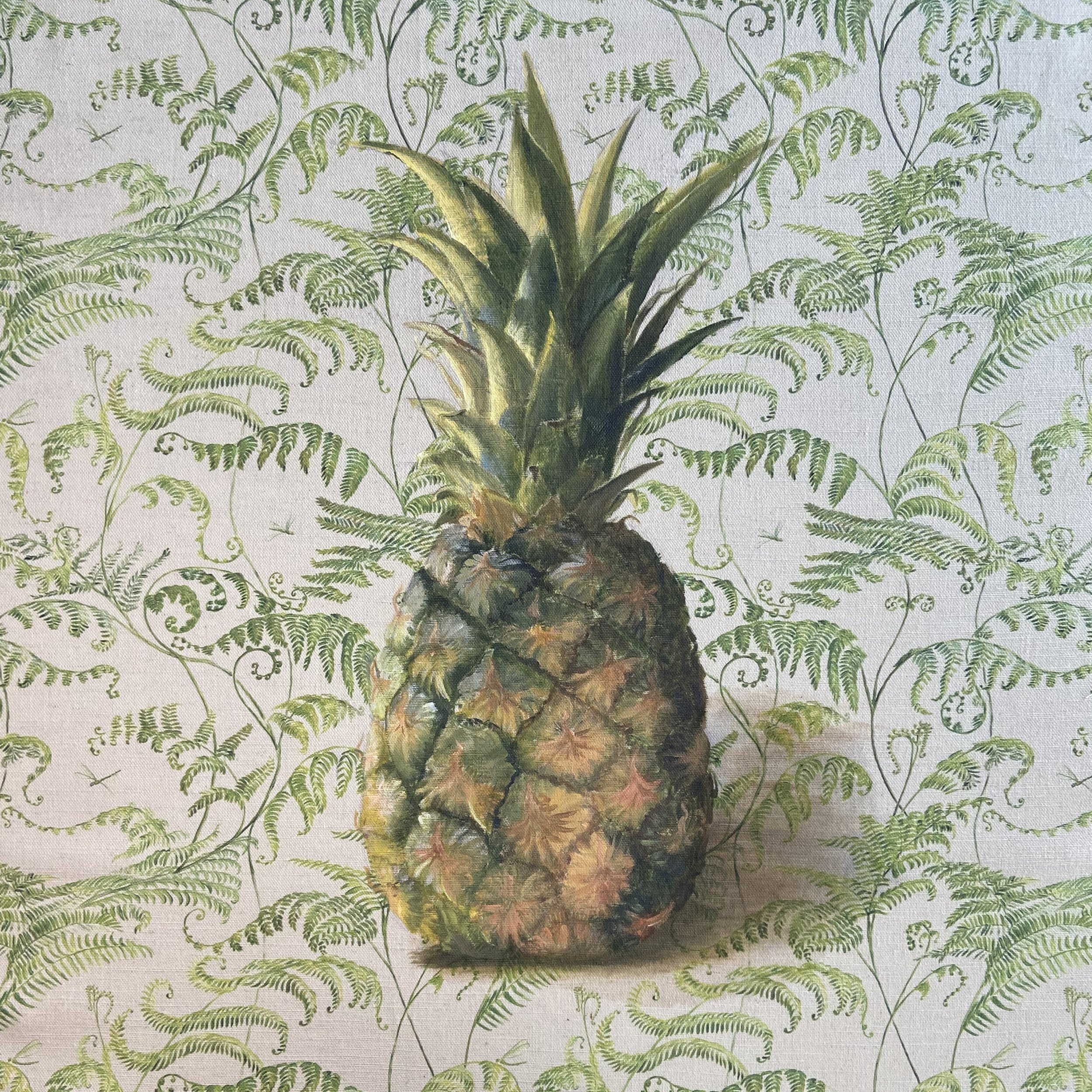 Pineapple tea towel