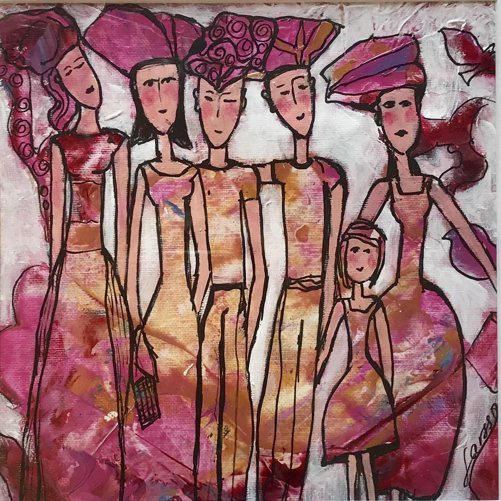 Family 20x20 cm