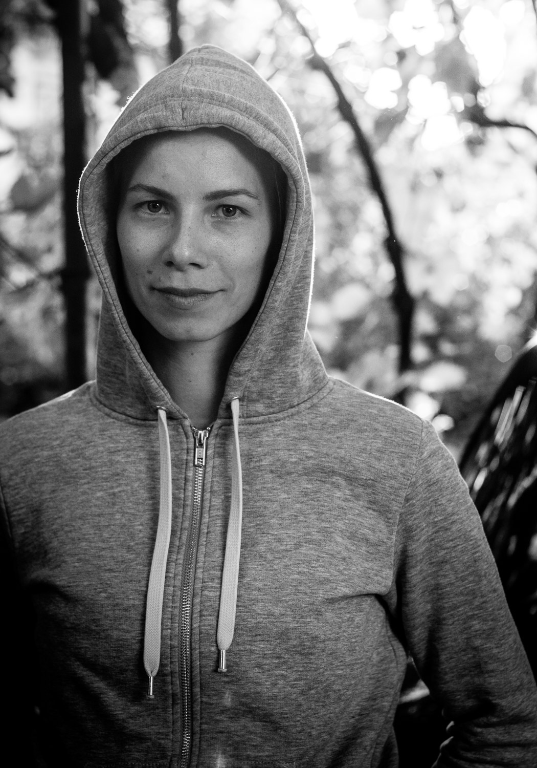BW-Outdoor-Natural-Light-Portrait-Woman-With-Hood-Jacket-02.jpg