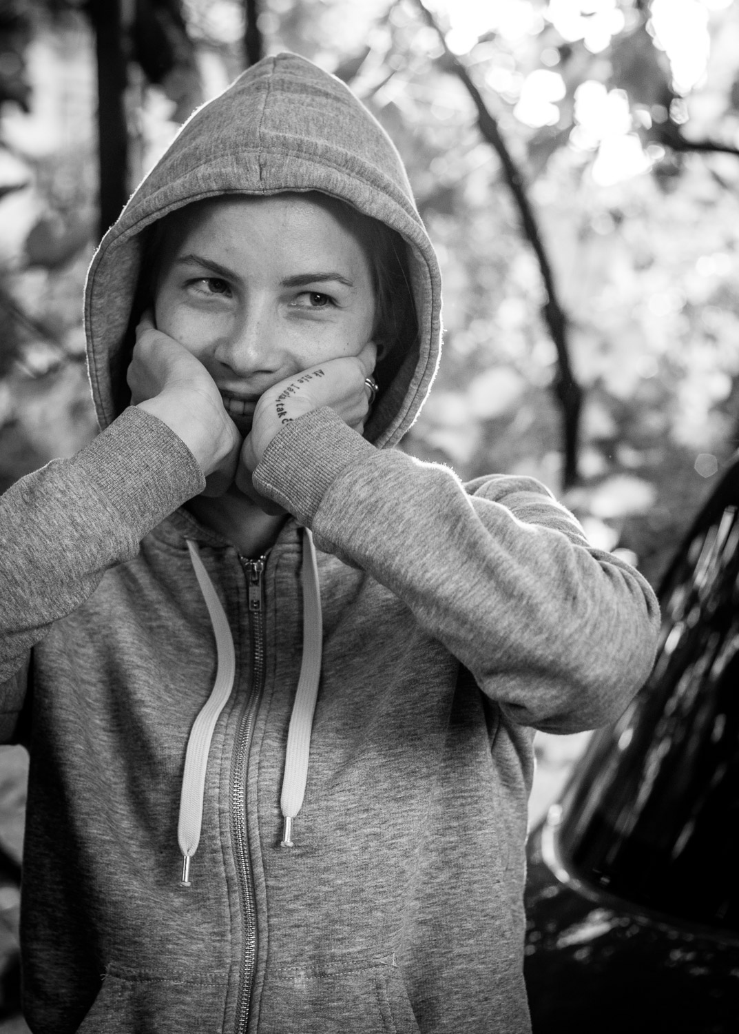 BW-Outdoor-Natural-Light-Portrait-Woman-With-Hood-Jacket.jpg