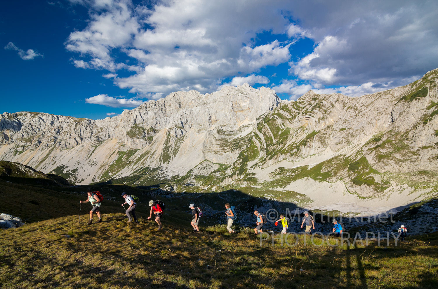 One of my previous jobs, guiding of hiking tours (Durmitor, Montenegro)