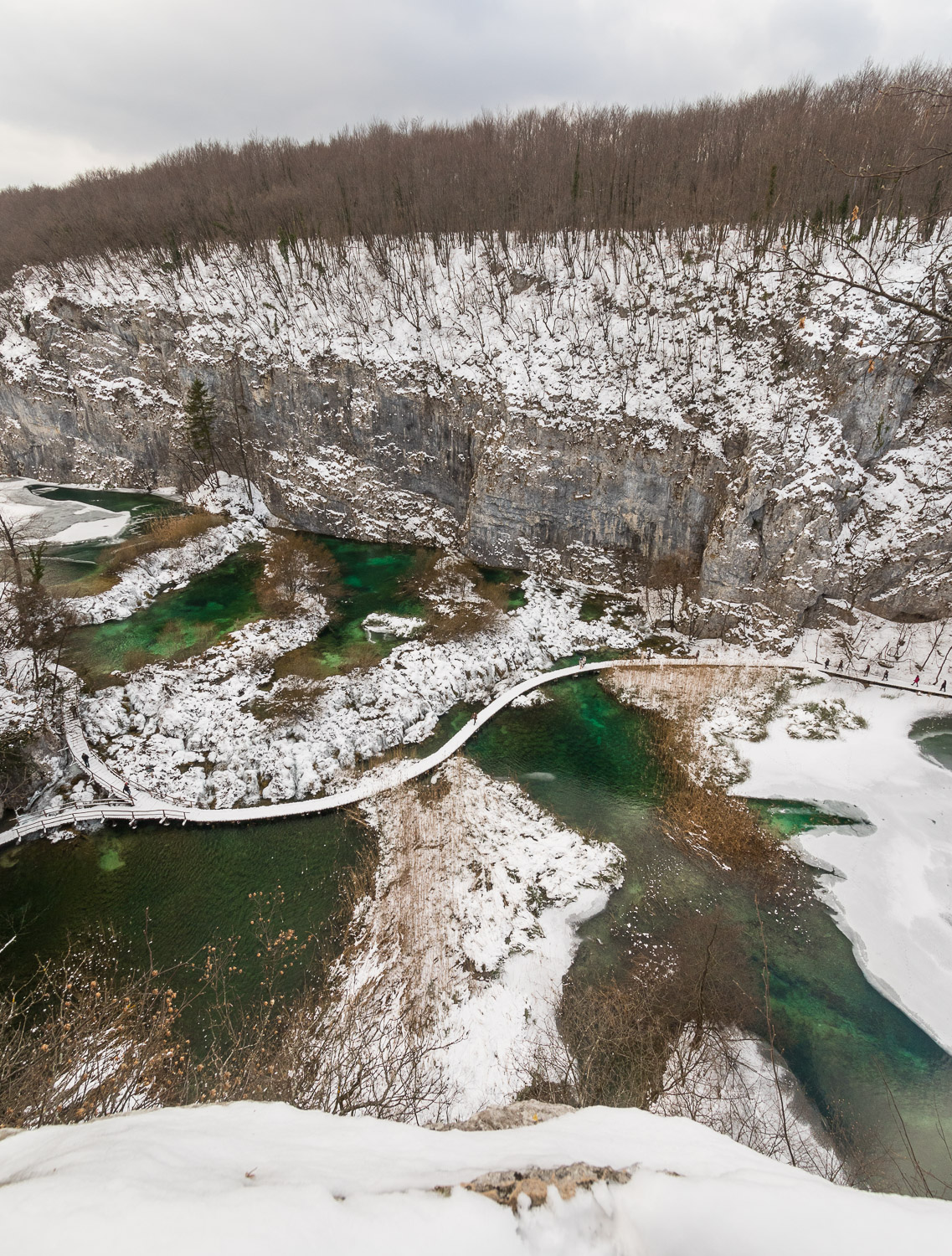 Plitvice lakes, the winter edition