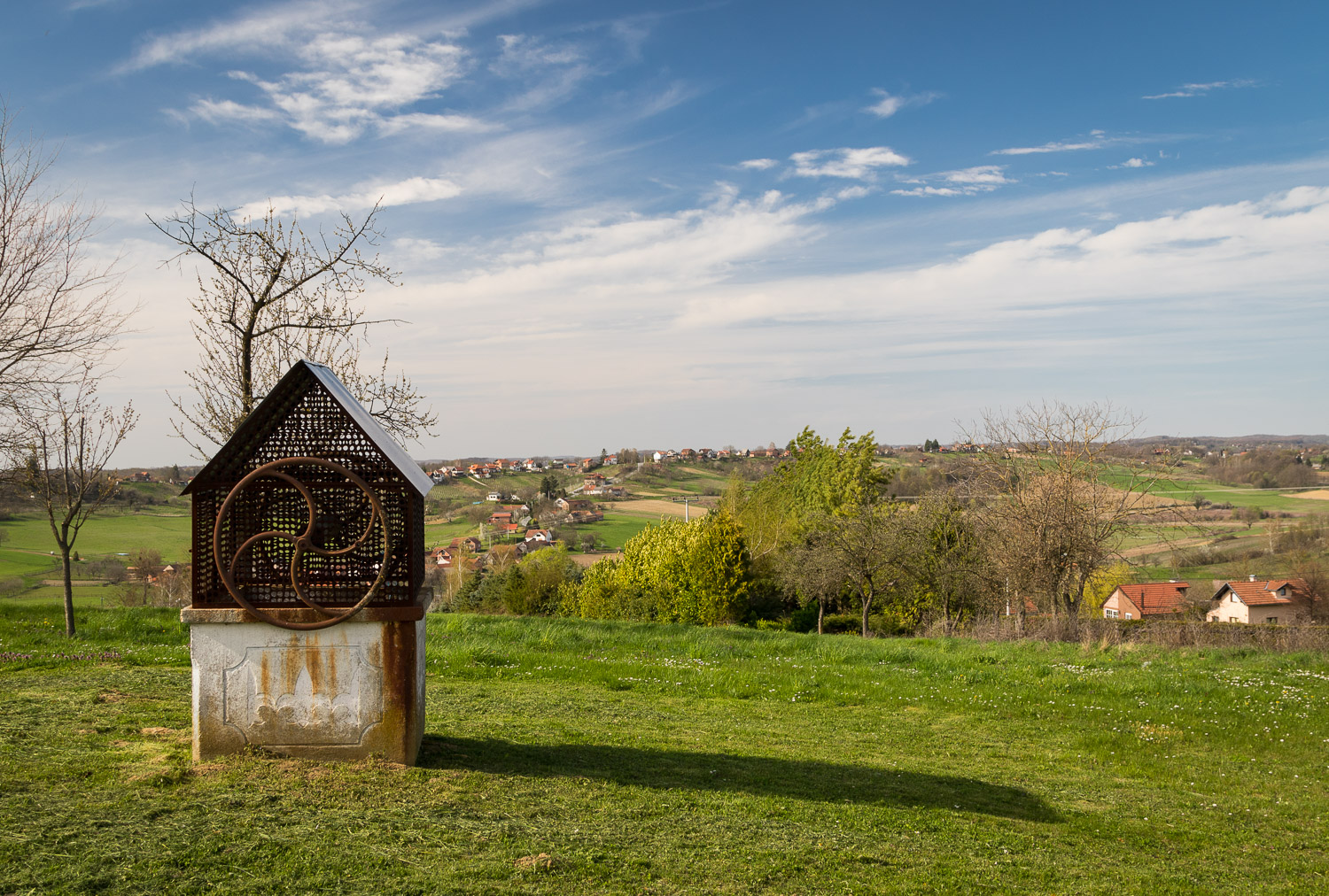 Traditional water well, Bjelovar county
