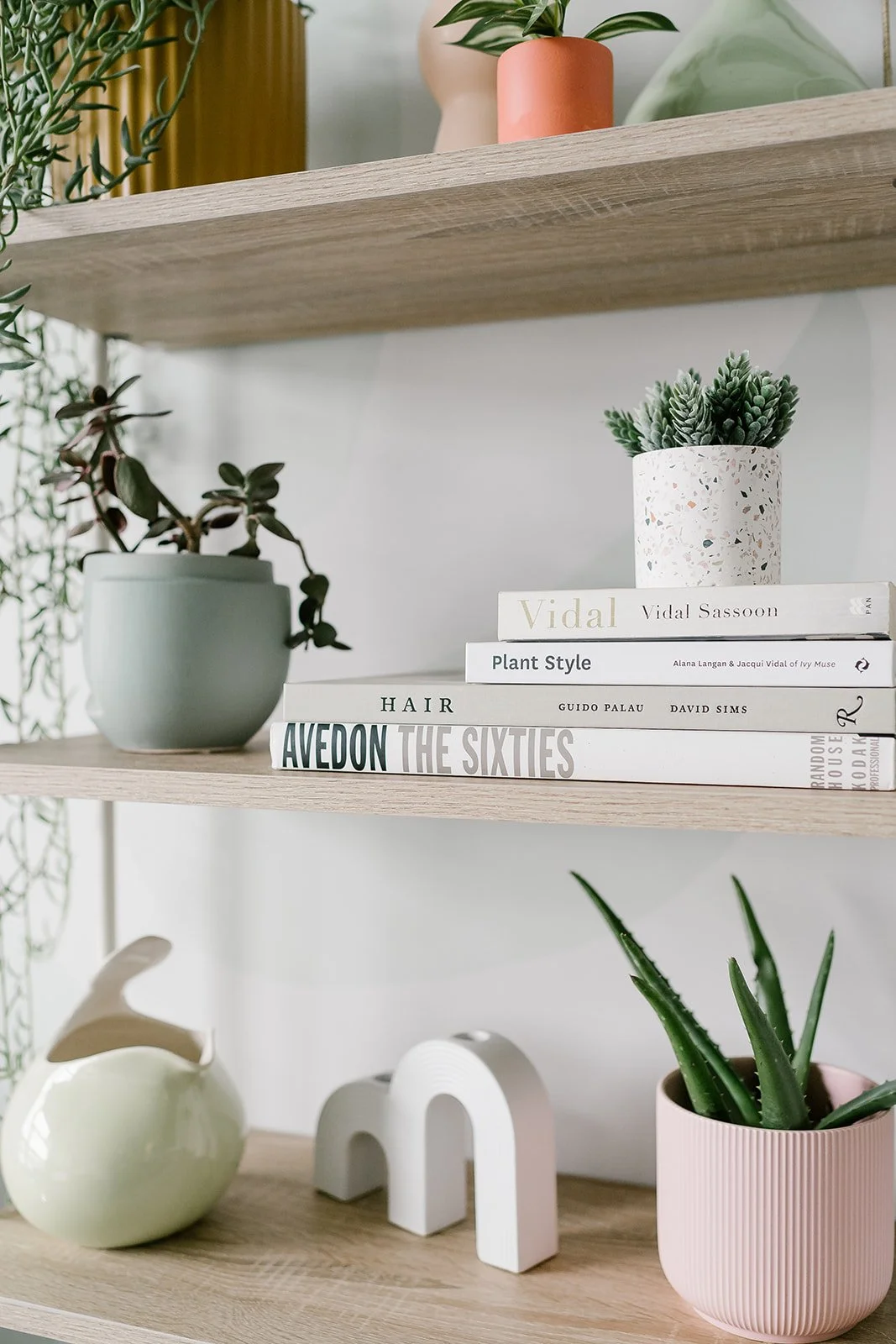 Modern hair studio interior at Teddi Bickers Hair Studio in Carmel, Indiana