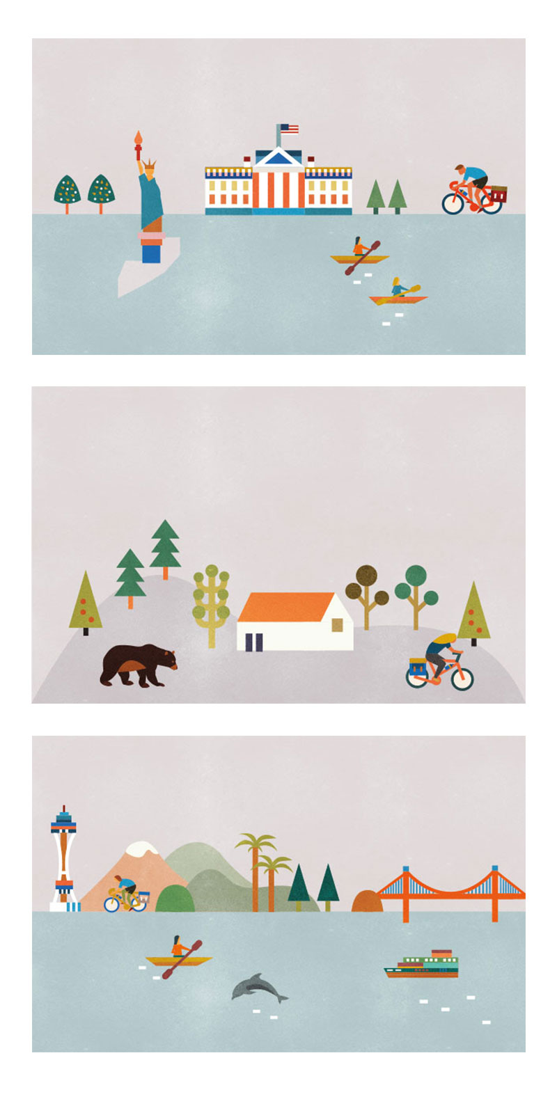 The Open Road board game card art