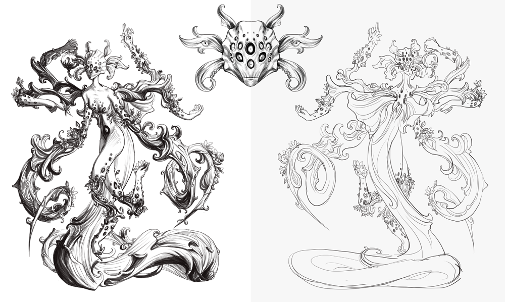 Kingdom Death illustrations