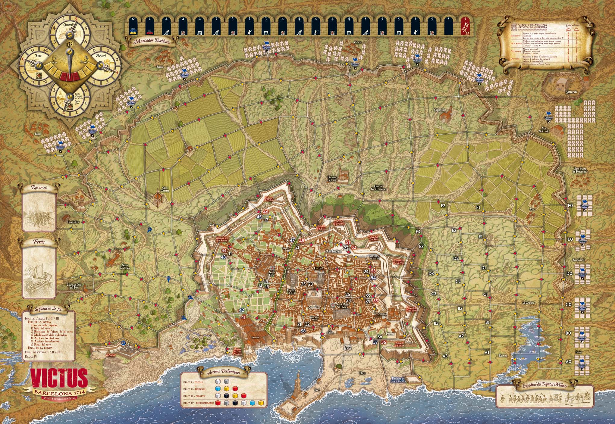 Victus game board