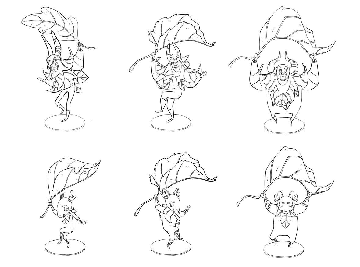 KIWETIN Character Designs