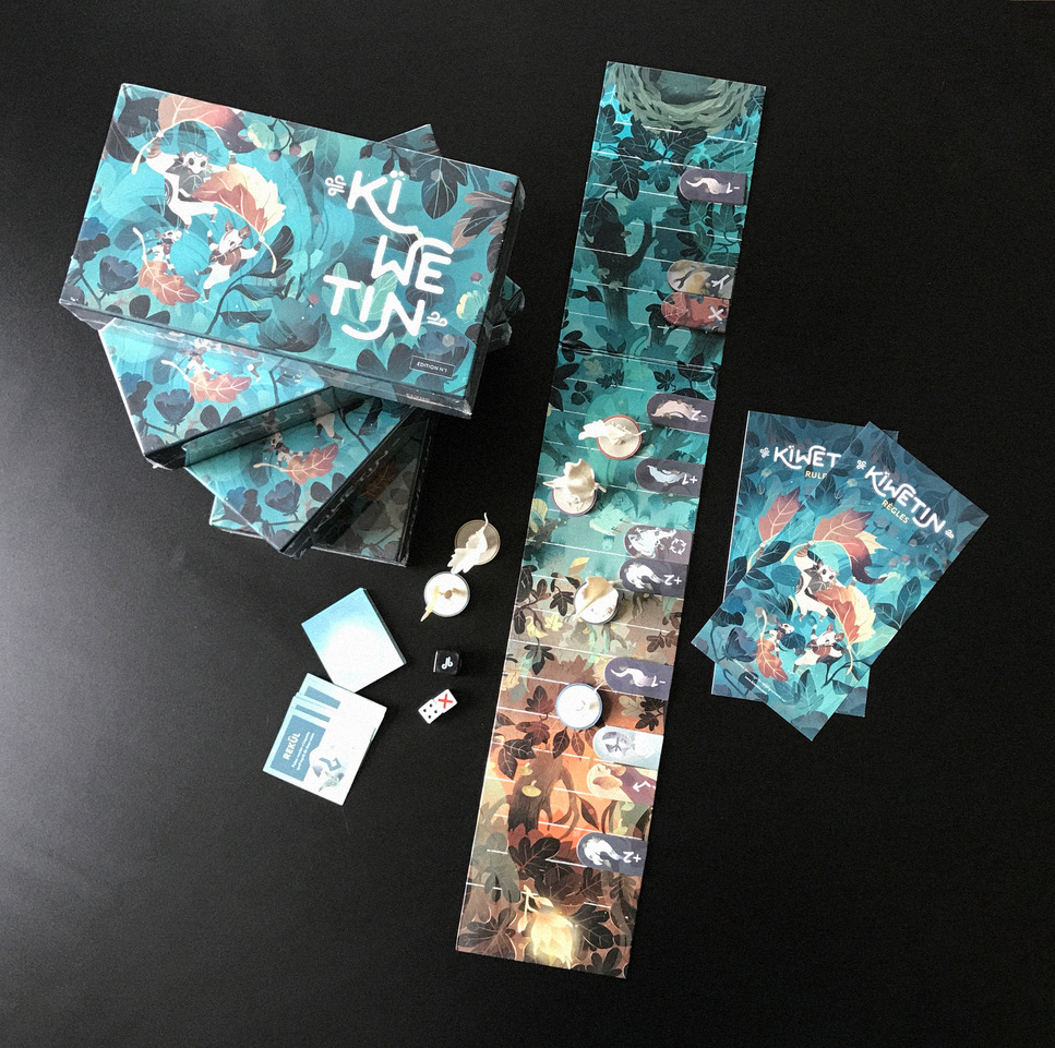 KIWETIN - Game components