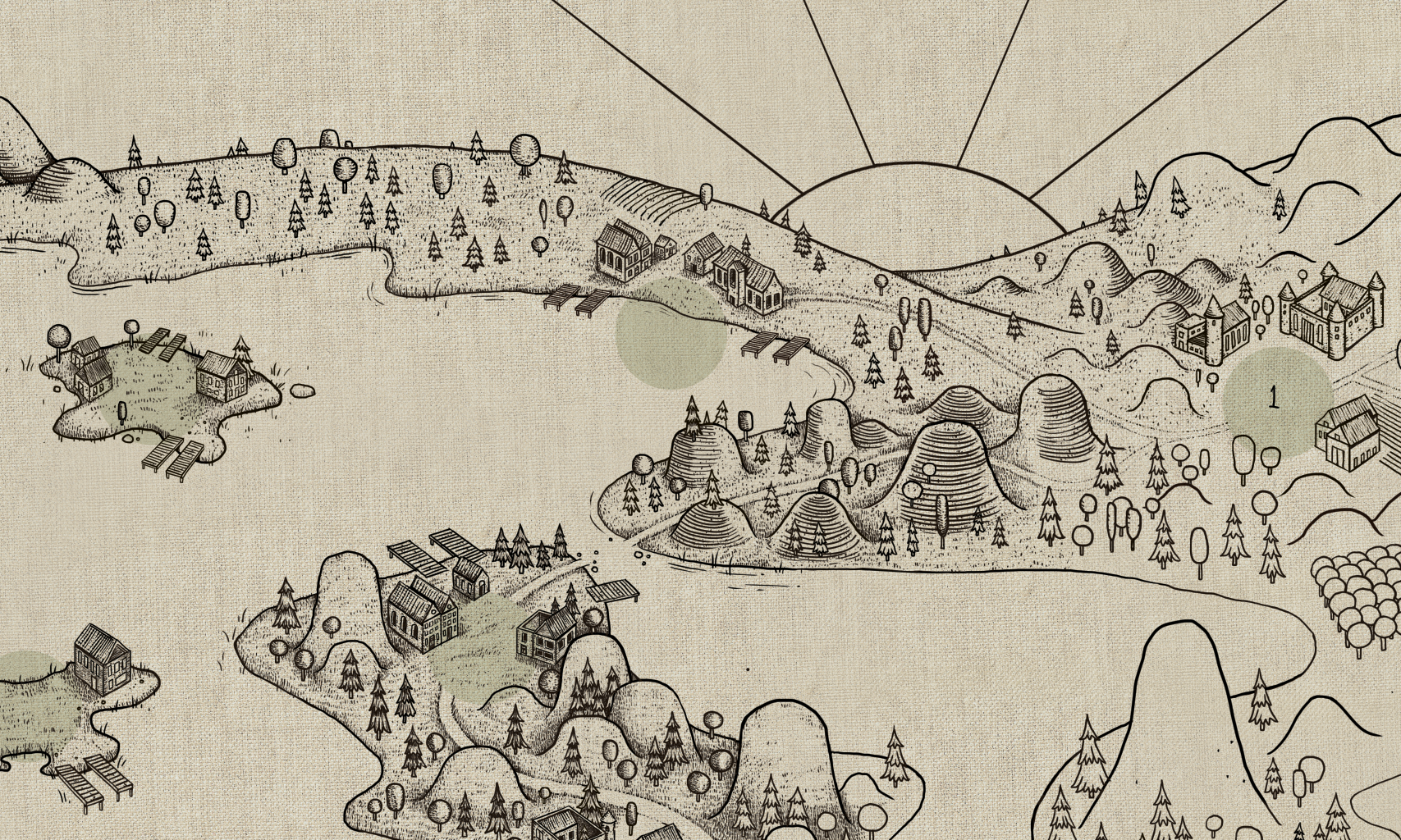 Early Map Art - Feudum