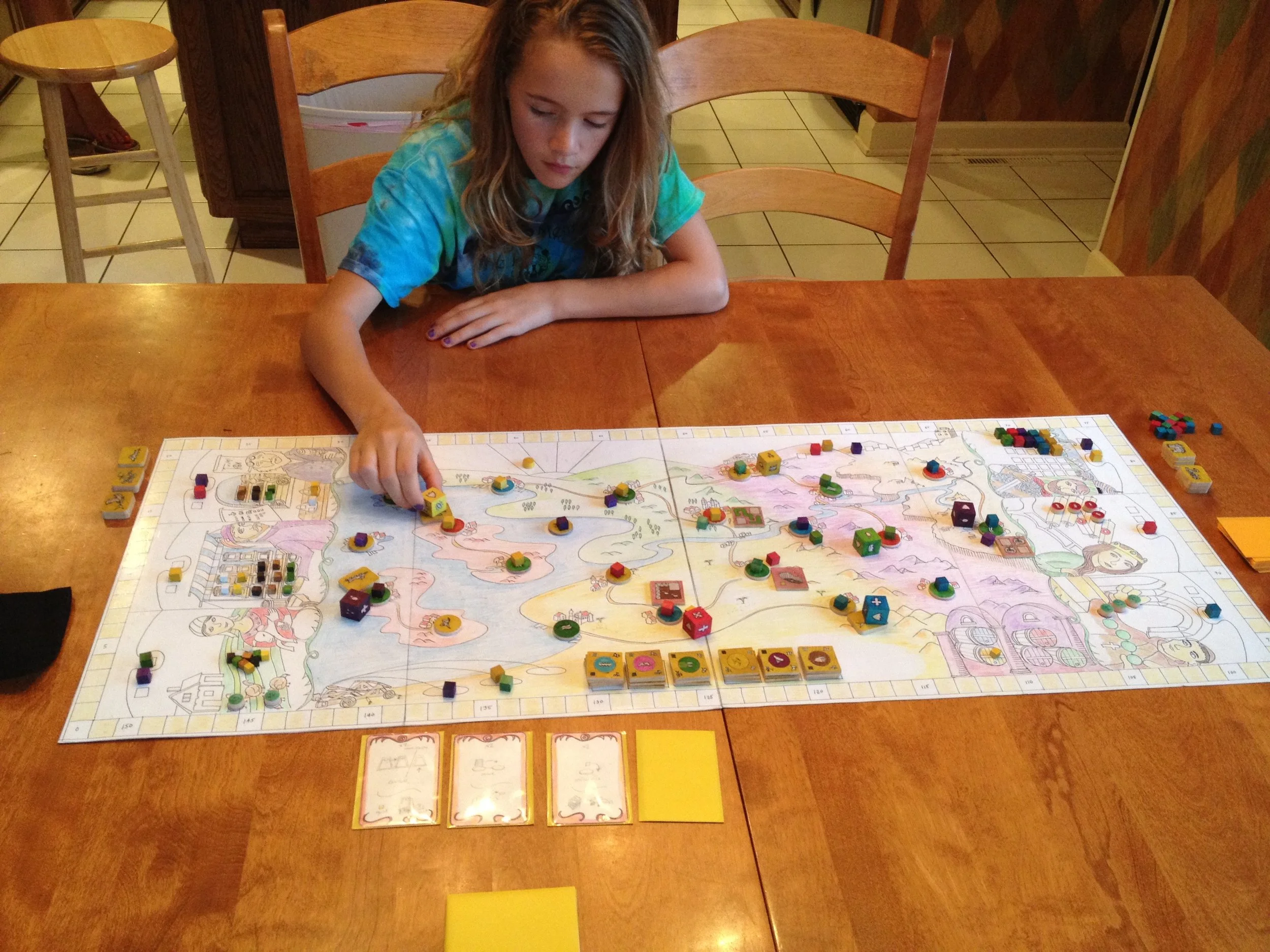 Mark’s Daughter playtesting Feudum