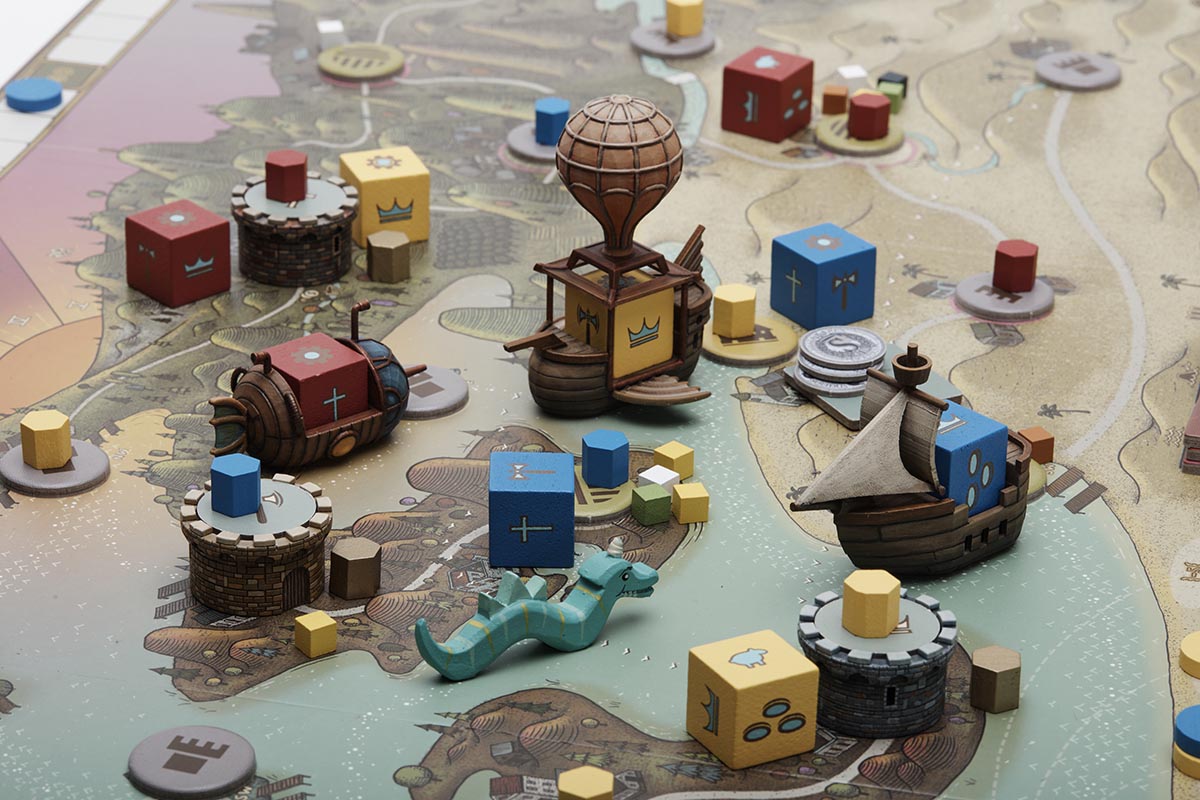 Feudum with Rudders and Ramparts expansion - photography by Anthony Jinson