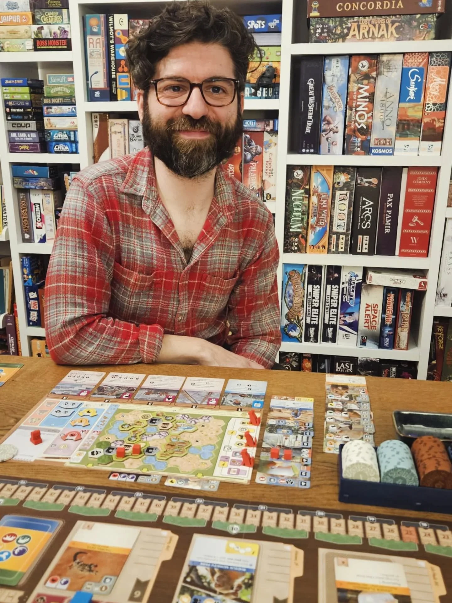 2026 and still loving Ark Nova, even when my wife wins easily. This is physically and digitally (bga) one of my most played games of the last few years. Highly recommended for players who like a more complex game that gives you a new puzzle every pla