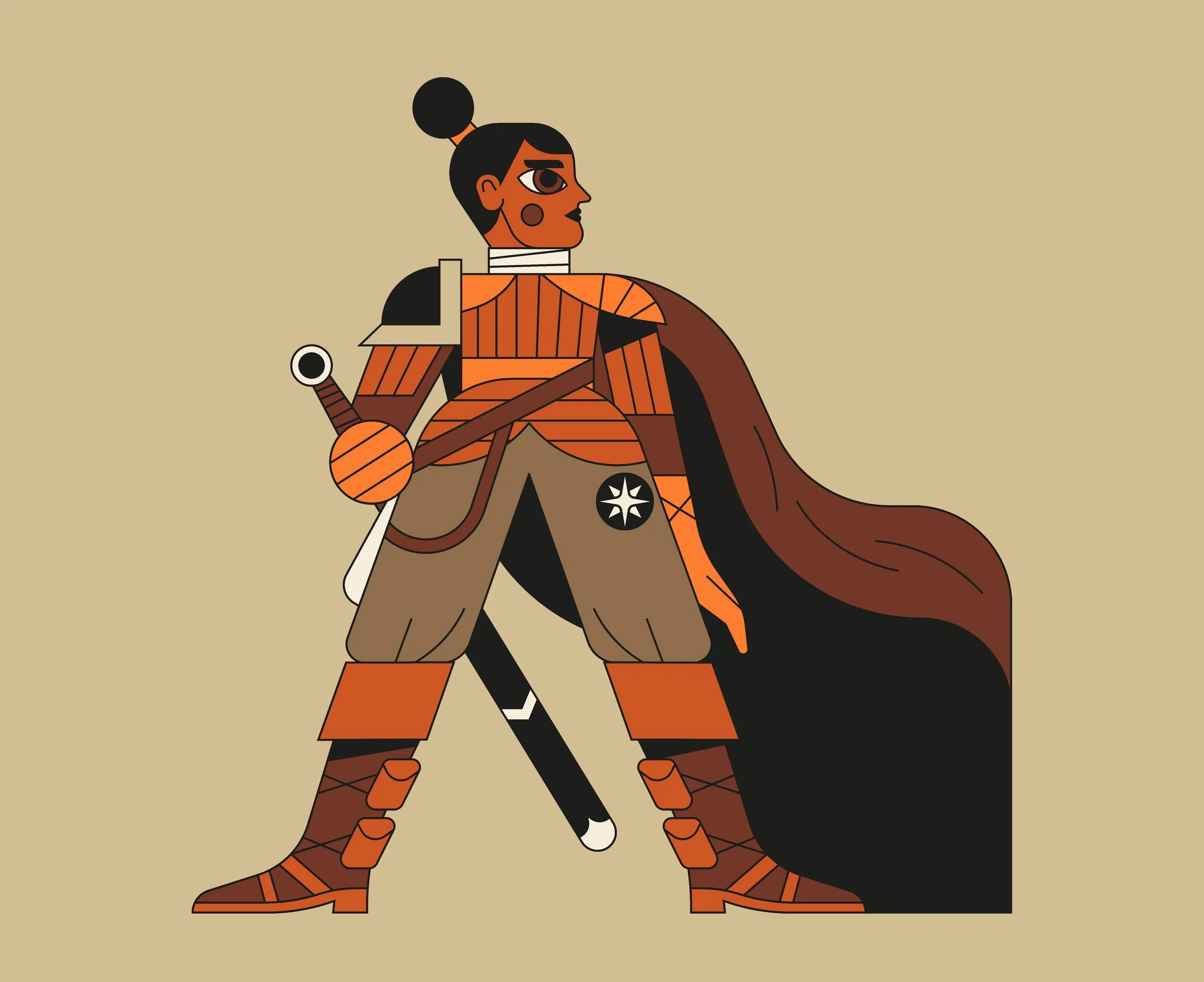Anara Characters Owen Davey Interview - Fame & Fable Board Game Art and Game Design ...