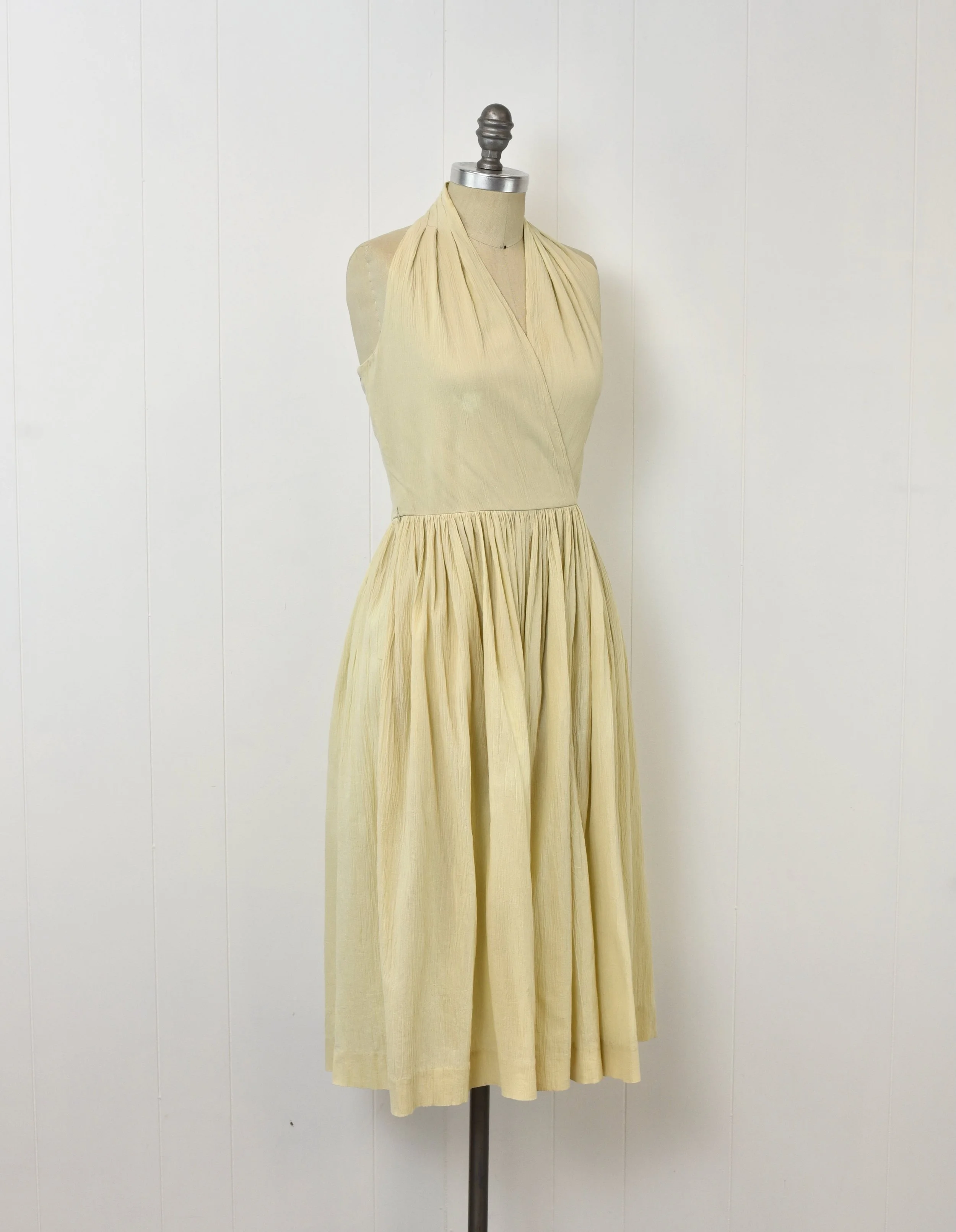 slim fit dress slacks Unique Vintage Black Criss Cross Halter Rita Flare Dress