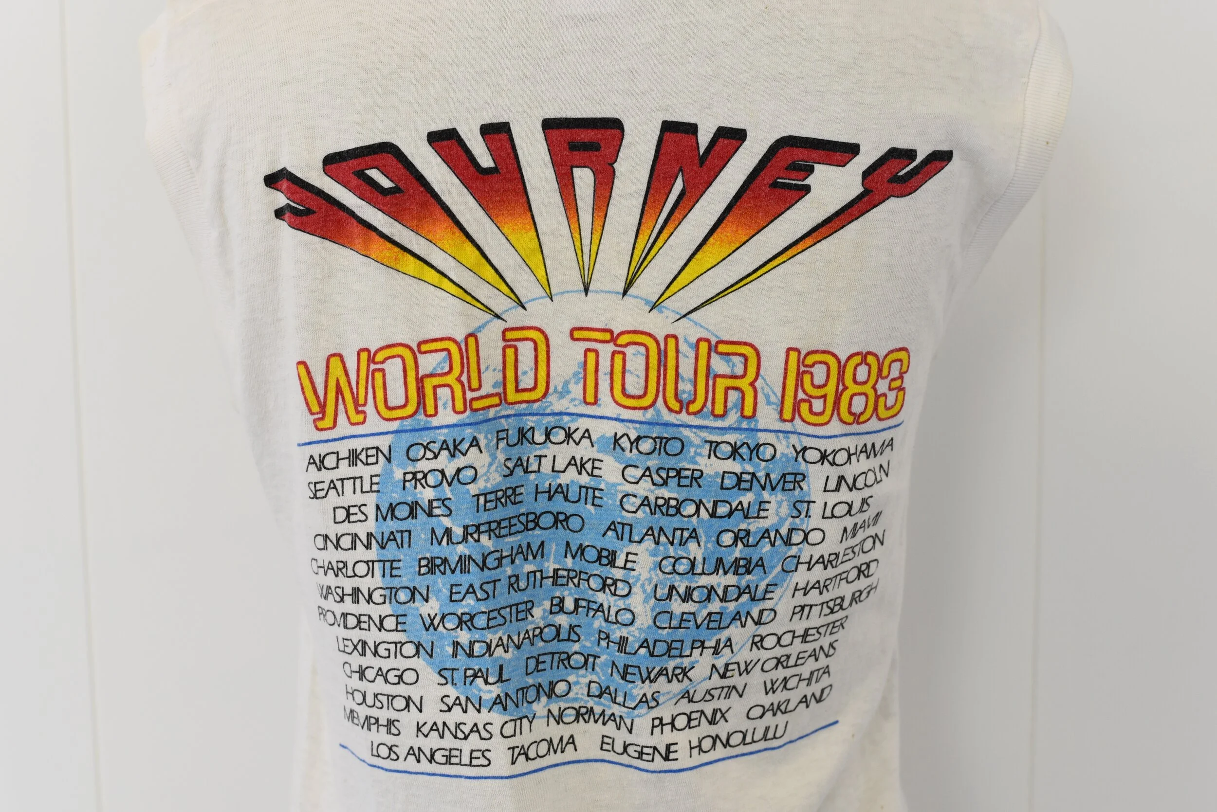 JOURNEY Tシャツ ラグラン ビンテージ 80s 80s ラグラン 七分丈 古着