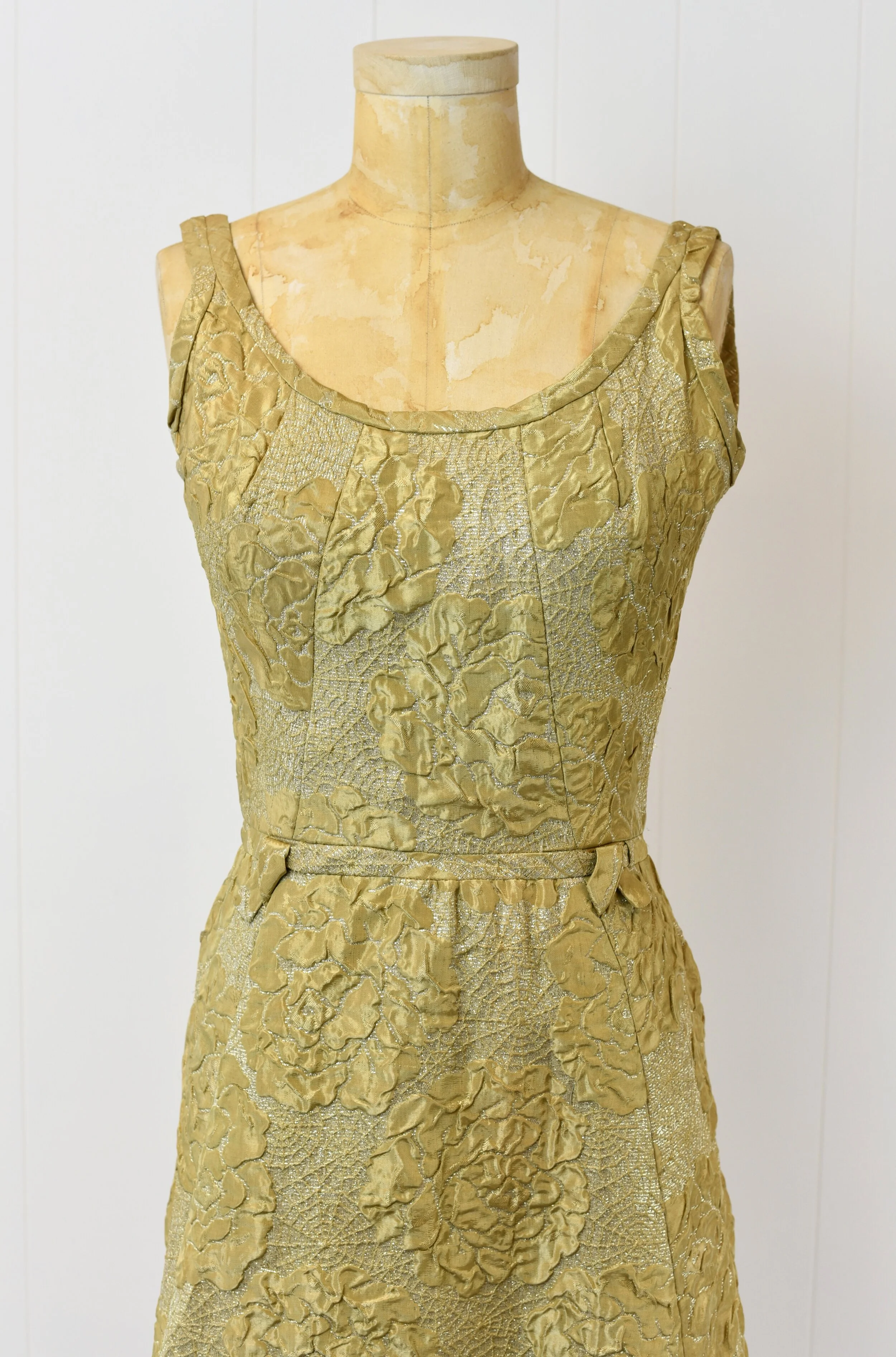 gold coktail dress vogue Formal Sequin Tie Back Cami Dress main image 1