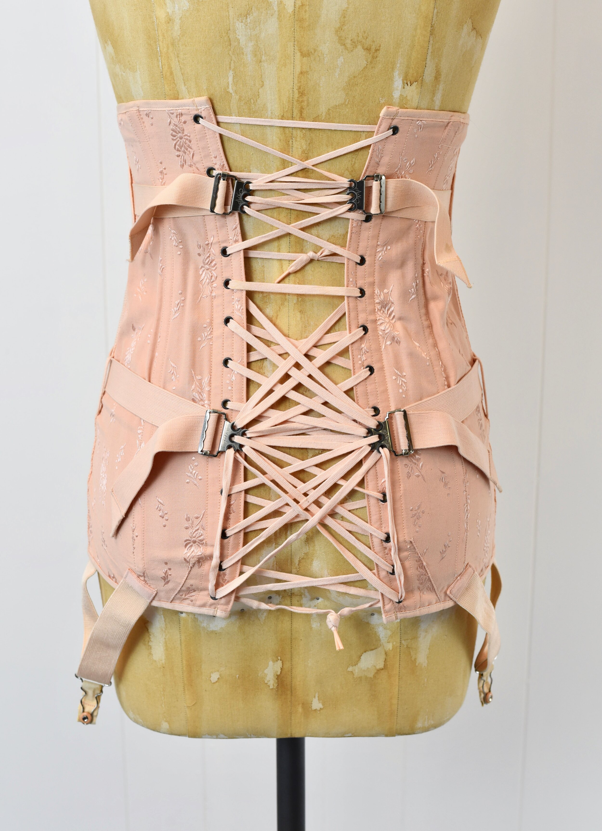 Vintage pink camp corset - Tops