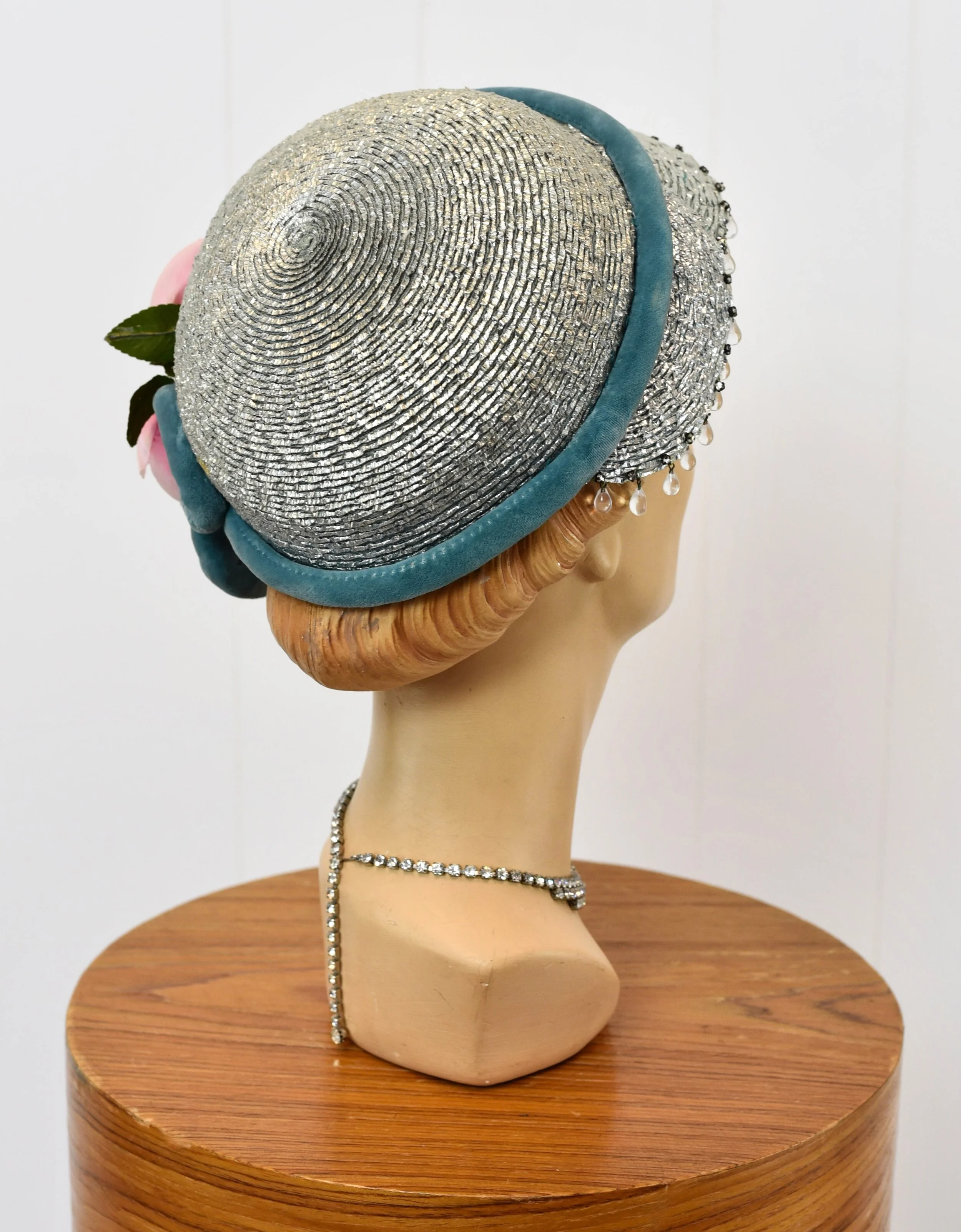 Schiaparelli Cloche Hat - 1950\'s does 1920\'s Mint! Schiaparelli Hat - Etsy main image 2