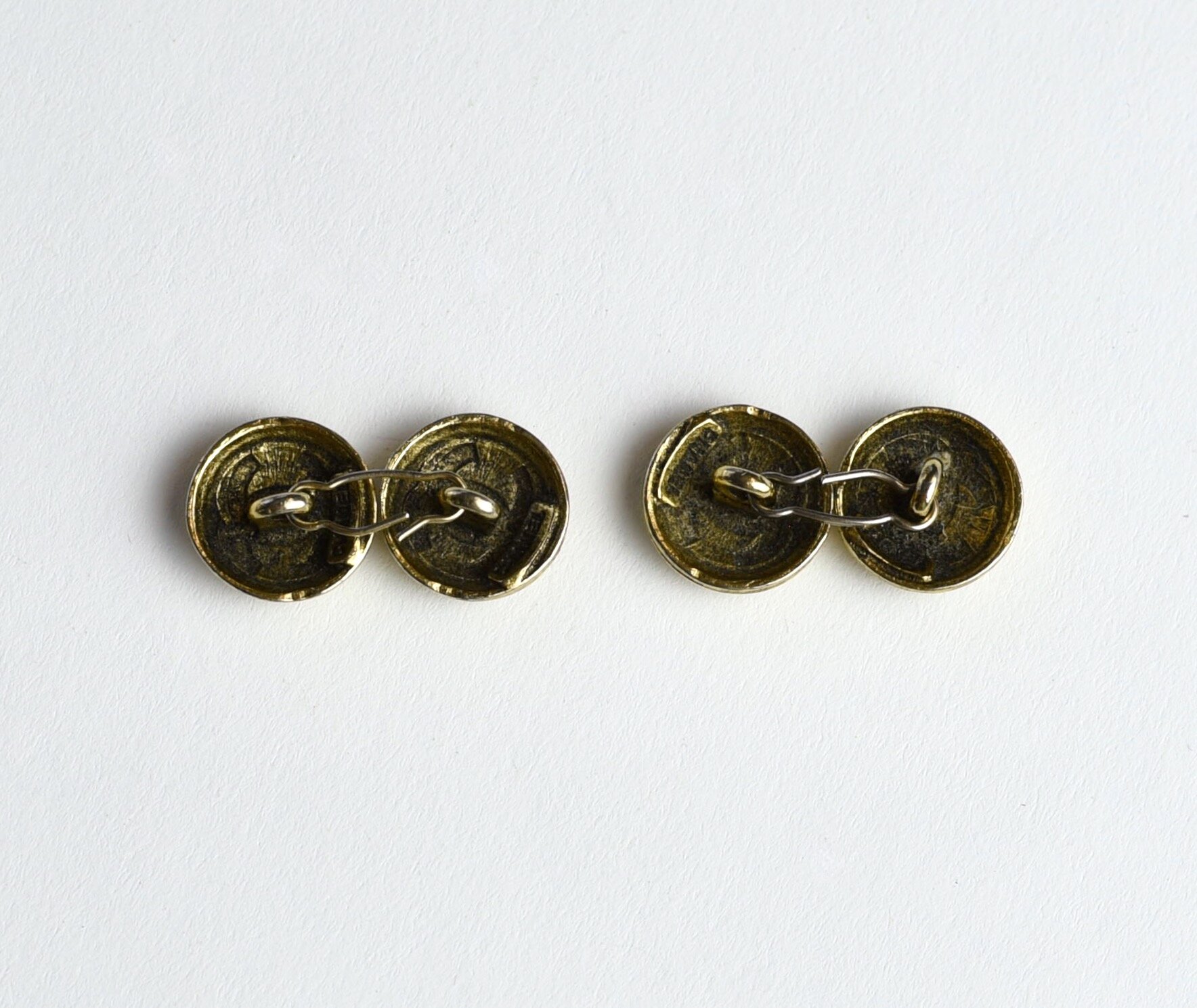 1980s Chanel Cuff Links Signed — Canned Ham Vintage