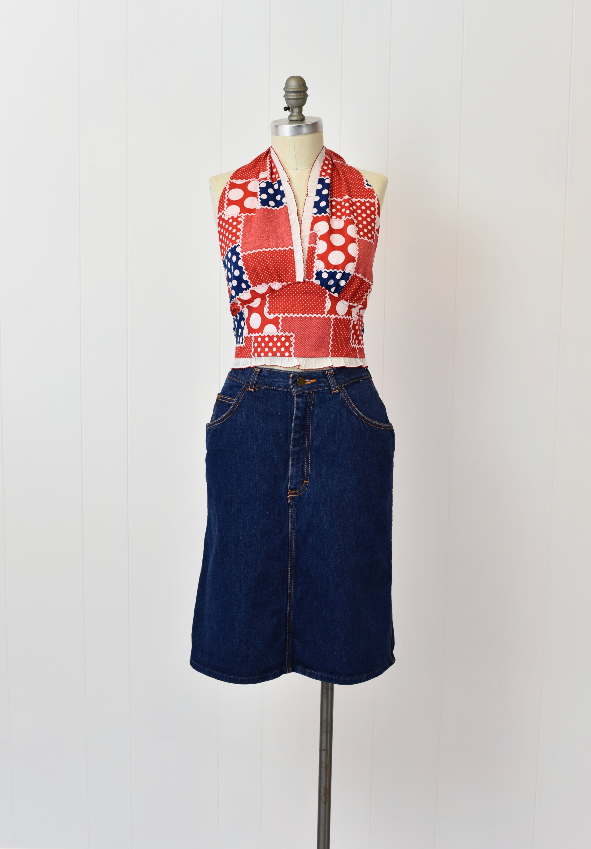 Vintage 80s High Waist Denim Skirt Vintage Blue Mini Denim  Etsy  Denim  skirt High waisted jeans vintage High waisted denim skirt