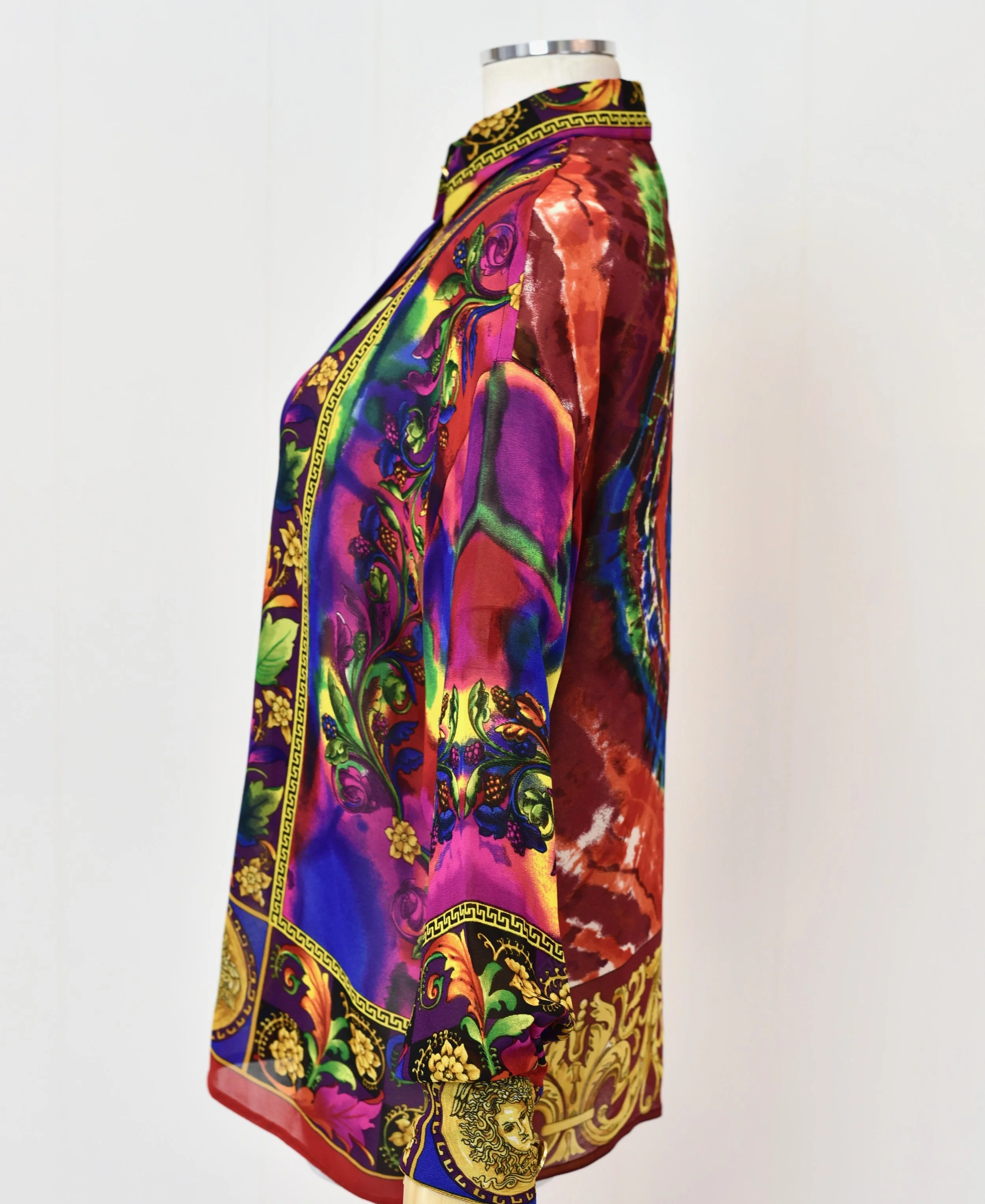 A8686/ビンテージ 80s 極美品 春夏 GIANNI VERSACE A8686/ビンテージ 80s 極美品 春夏 GIANNI VERSACE トップス