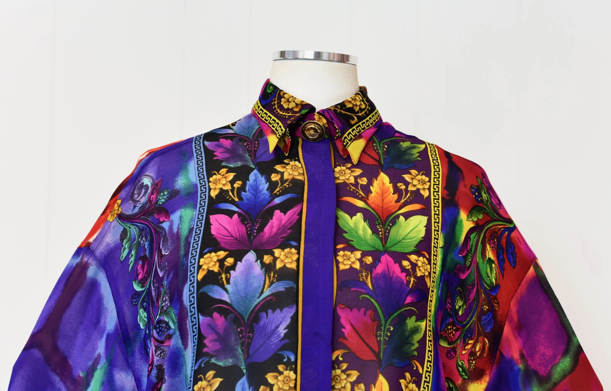 A8686/ビンテージ 80s 極美品 春夏 GIANNI VERSACE A8686/ビンテージ 80s 極美品 春夏 GIANNI VERSACE トップス