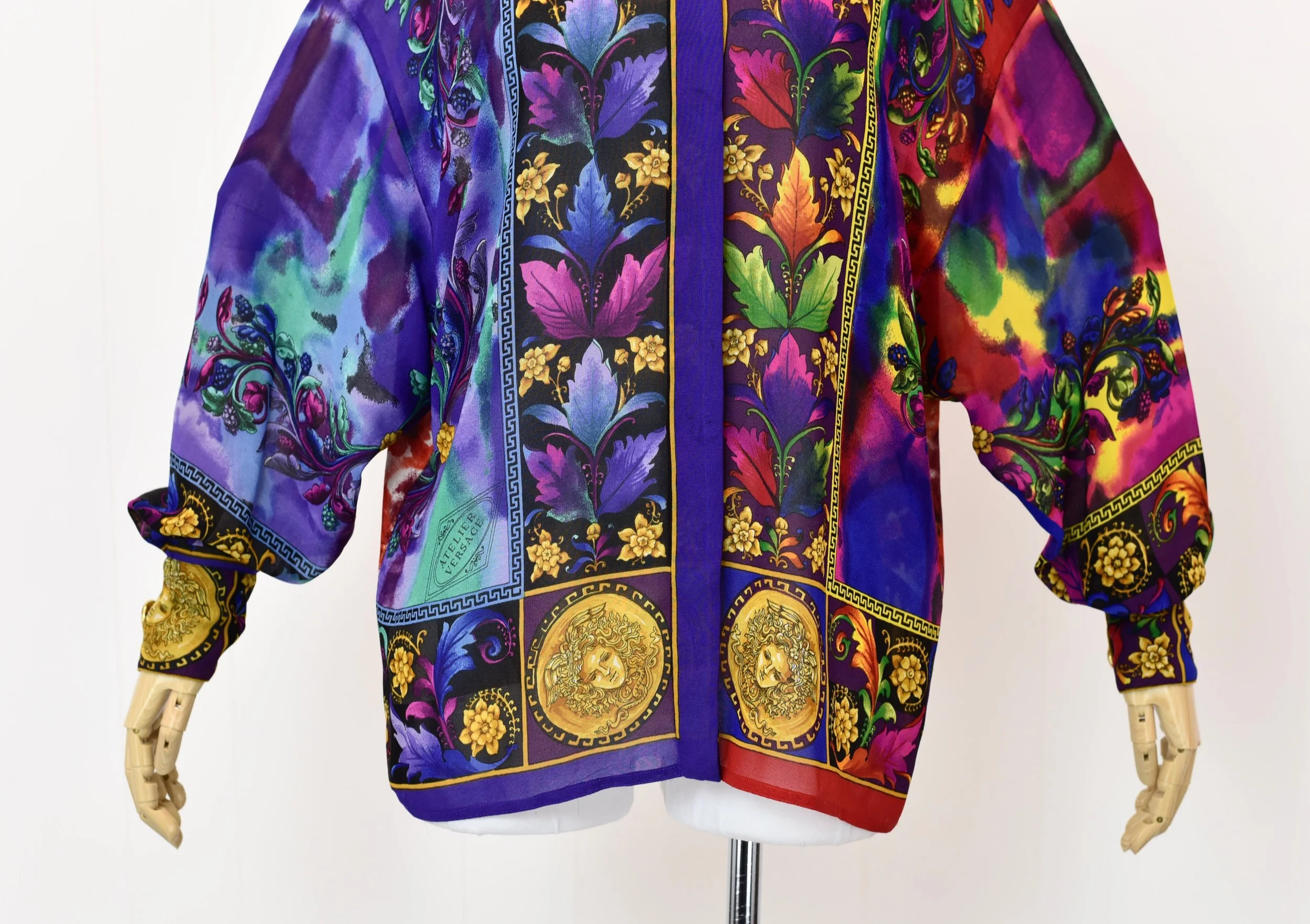 A8686/ビンテージ 80s 極美品 春夏 GIANNI VERSACE A8686/ビンテージ 80s 極美品 春夏 GIANNI VERSACE トップス