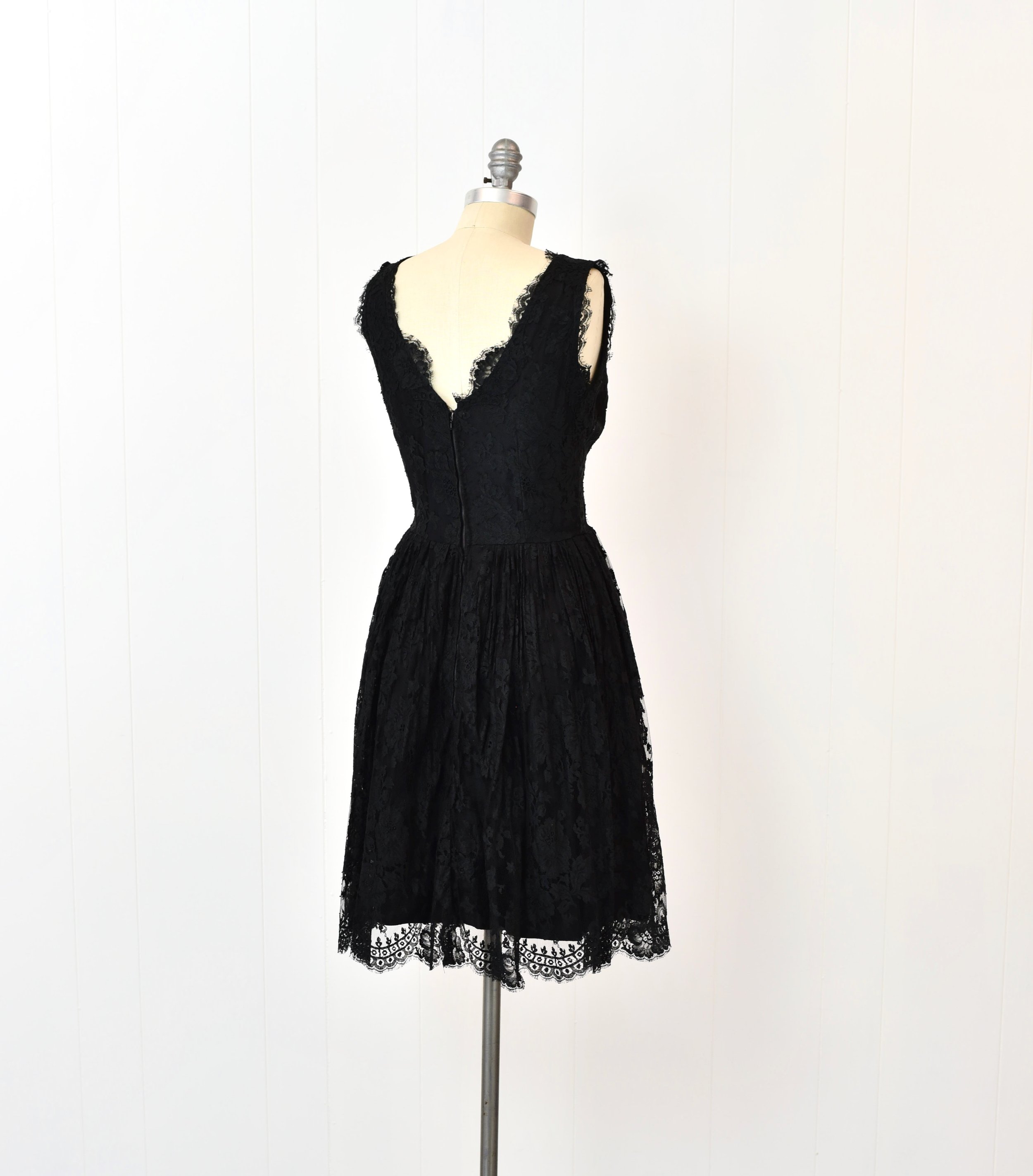 blue dress for baby girl She's My Cherry Bomb in Black. Pin up, retro, rockabilly, and vintage  inspired main image 1